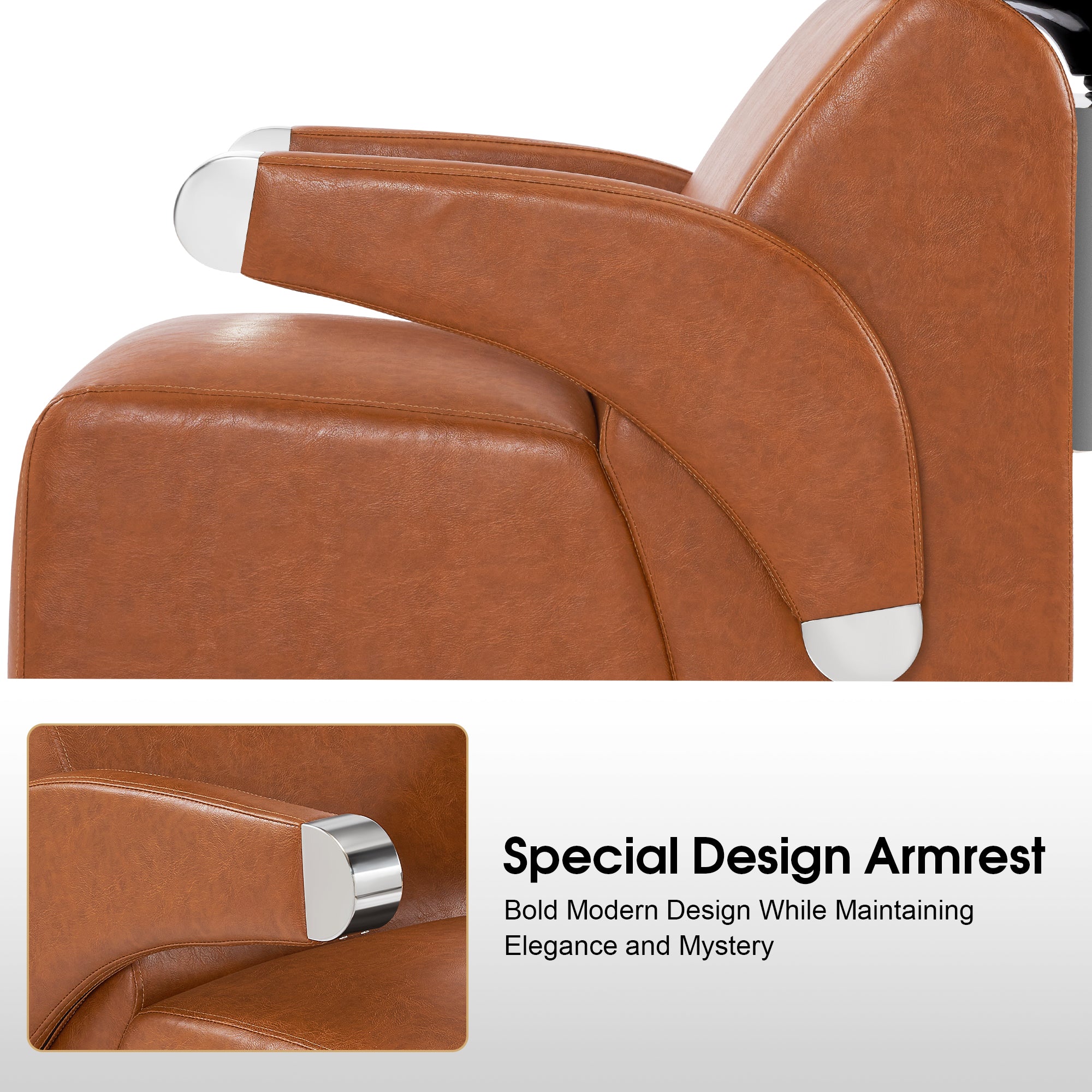 BarberPub Ceramic Bowl Backwash Shampoo Chair, Hair Washing Salon Station 9102