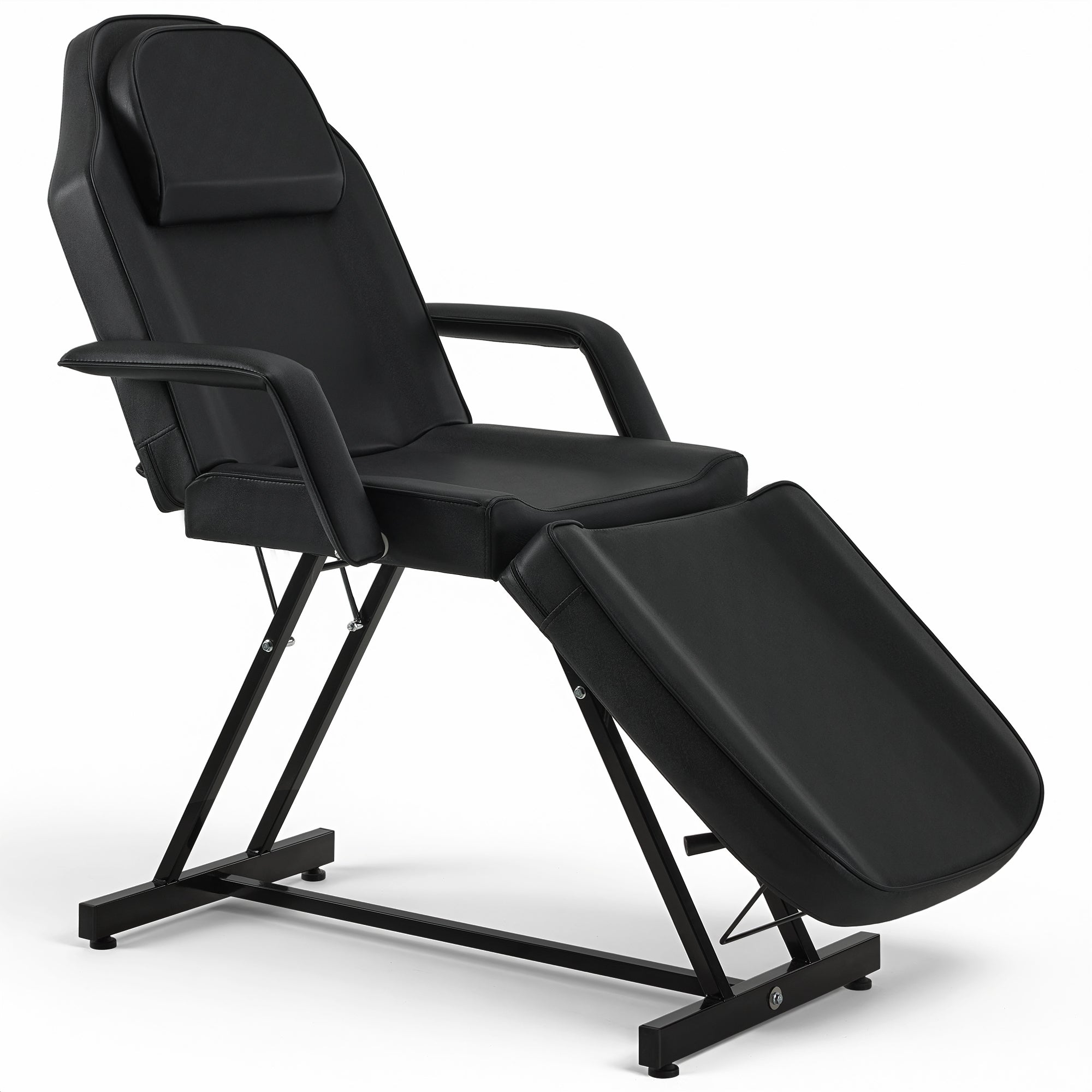 BarberPub Adjustable Tattoo Chair, Facial Chair for Client, 72 Inches Massage Table 0015