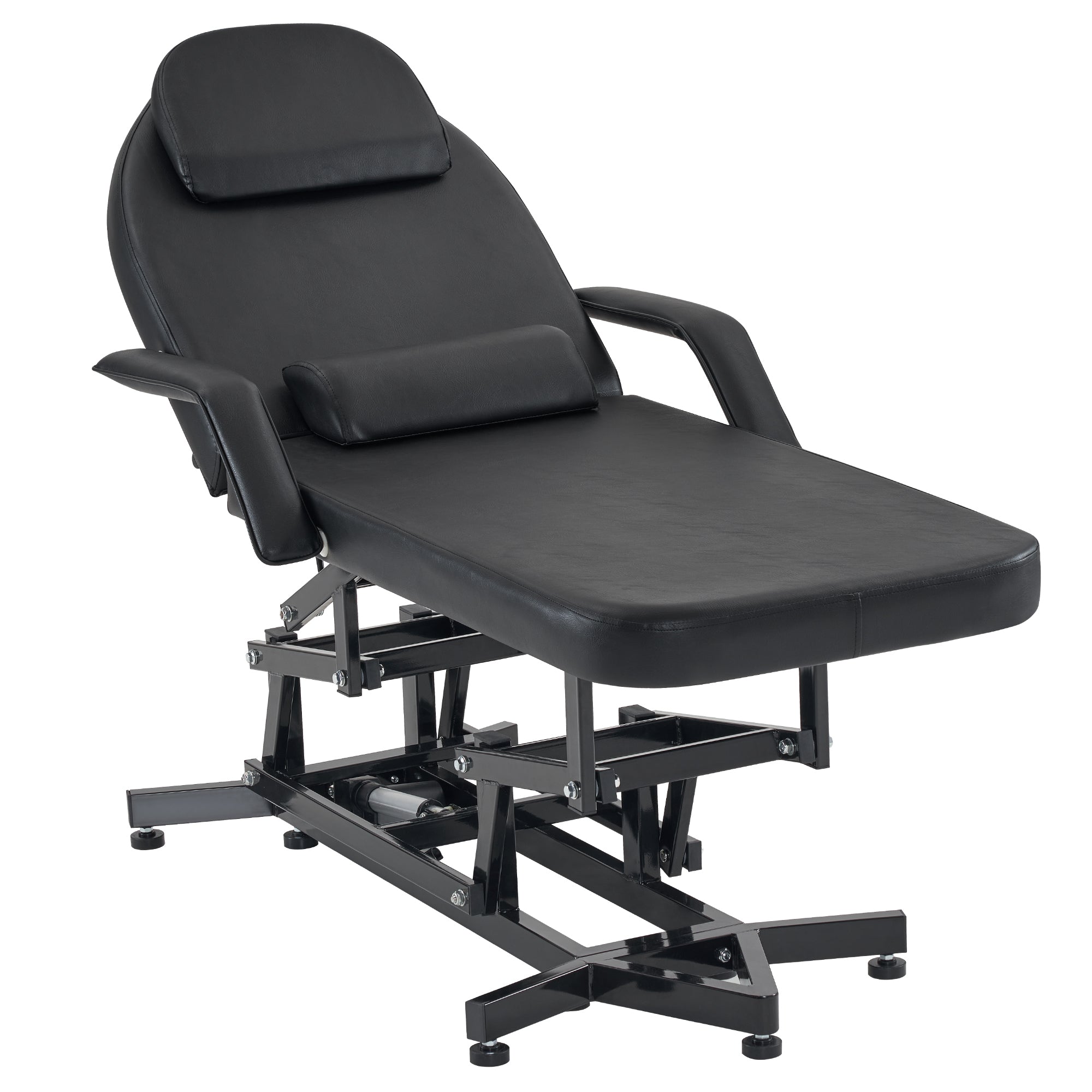 BarberPub Electrical Massage Table Tattoo Chair for Client Height  Adjustable Massage Chair Salon & Spa Equipment 2752