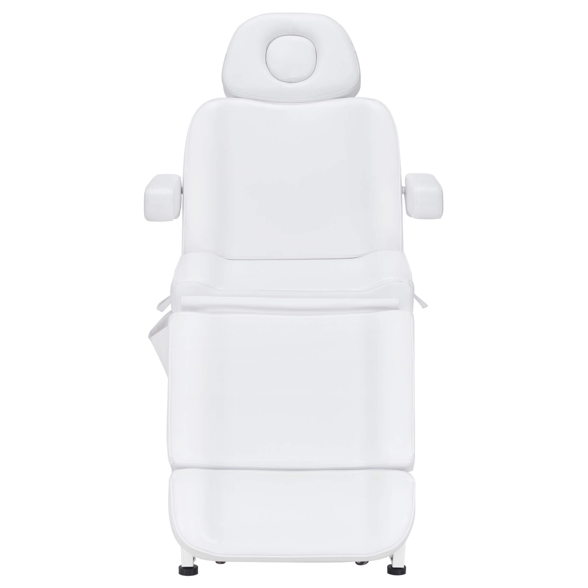 3 Motors Adjustable Electric Massage Beauty Bed, Spa Facial Chair with Foot Casters, PVC Leather 2754