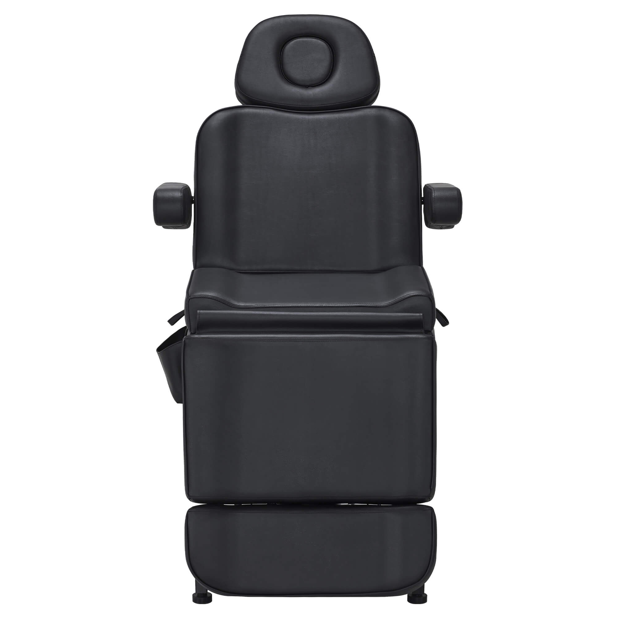 3 Motors Adjustable Electric Massage Beauty Bed, Spa Facial Chair with Foot Casters, PVC Leather 2754