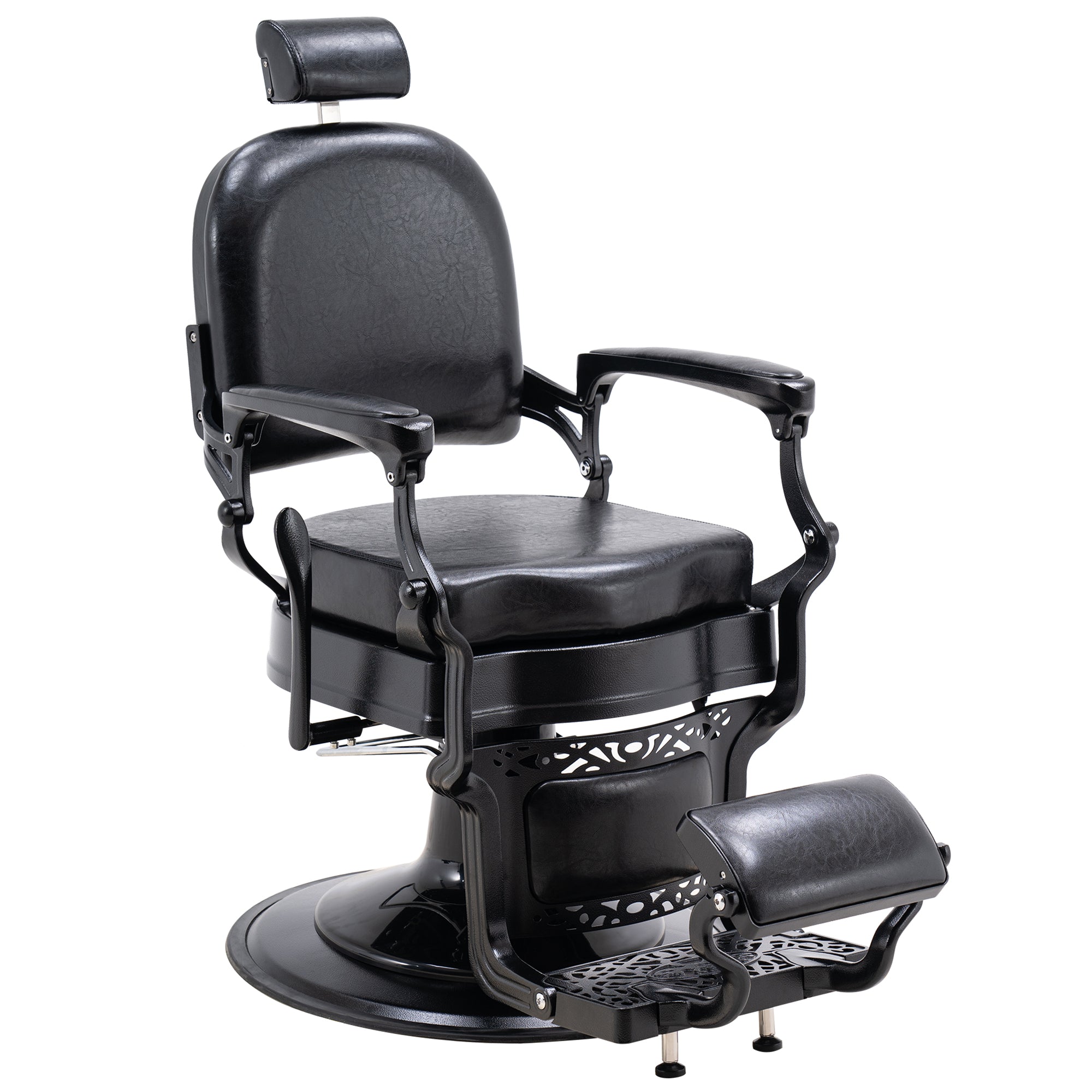 BarberPub All Purpose Barber Chair,Hydraulic Reclining Barbershop Equipment 3850