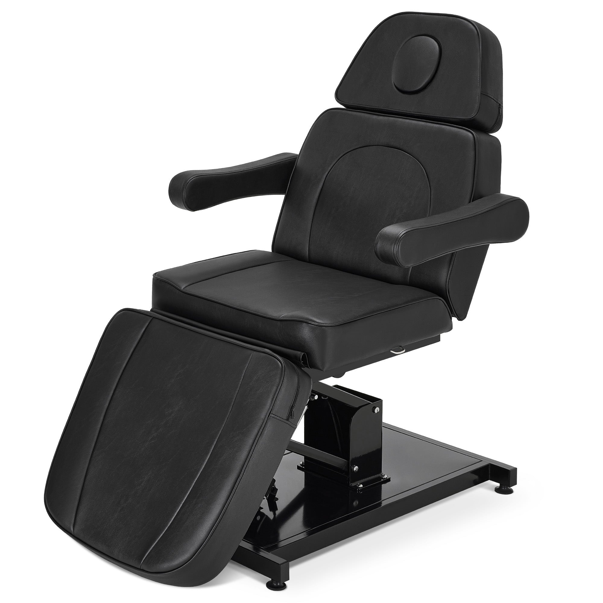 3 Motors Fully Adjustable Electric Facial Bed, Hydraulic Message Beauty Tattoo Chair with Thick Cushion 2782