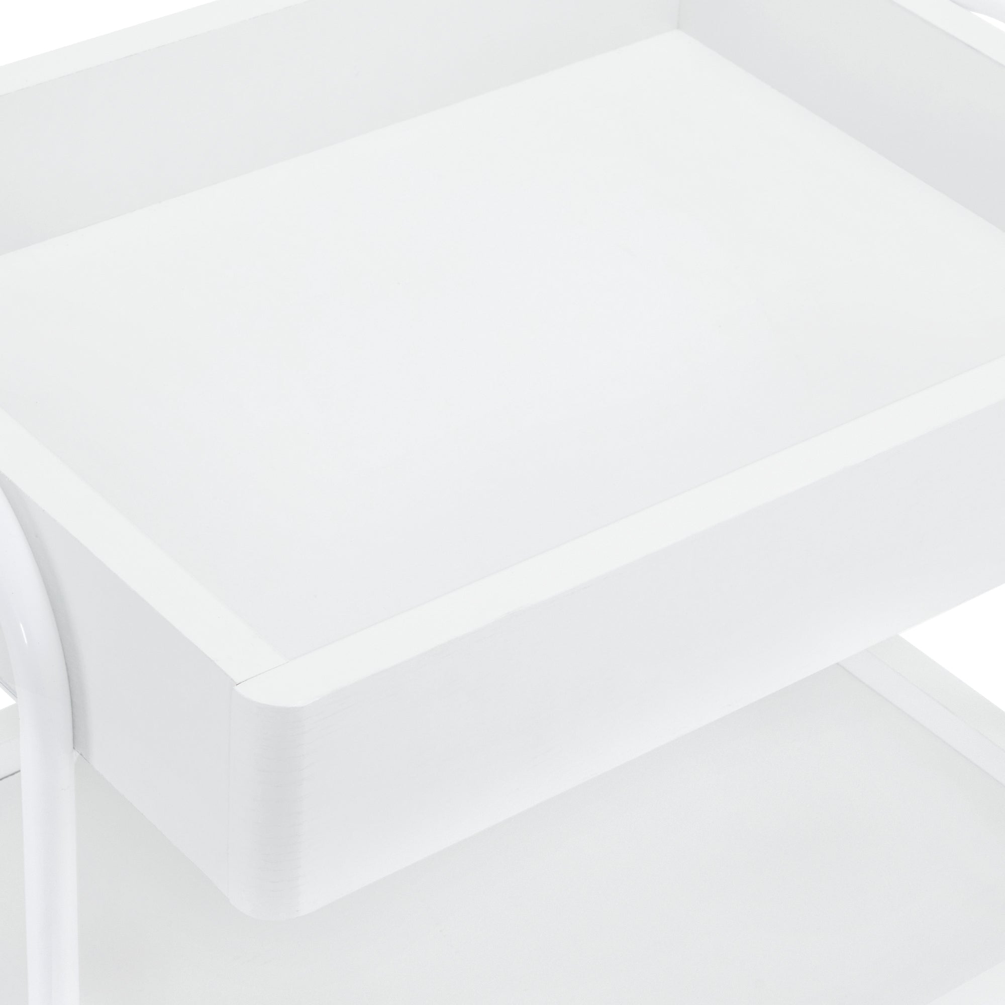 Salon Beauty Cart with Wheels & Drawer, SPA Storage Stylist Trolley with Shelves 2086