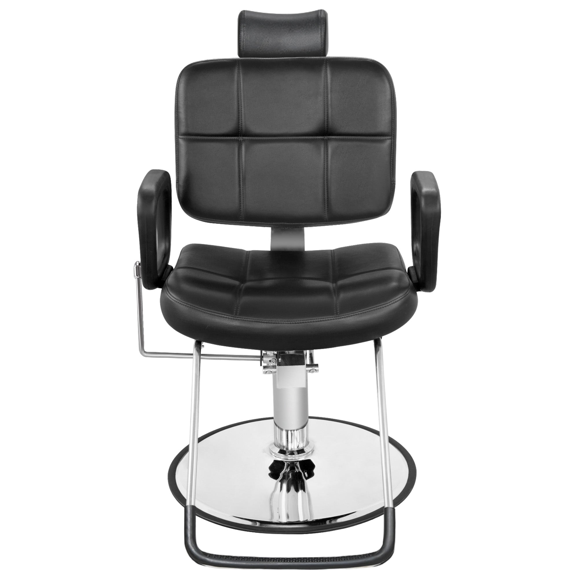 Barber Chair 2059 & Salon Mat 0020 Set - All Purpose Hydraulic Barber Chair with Ergonomic NBR Anti-Fatigue Barber Mat, Ideal for Stylists