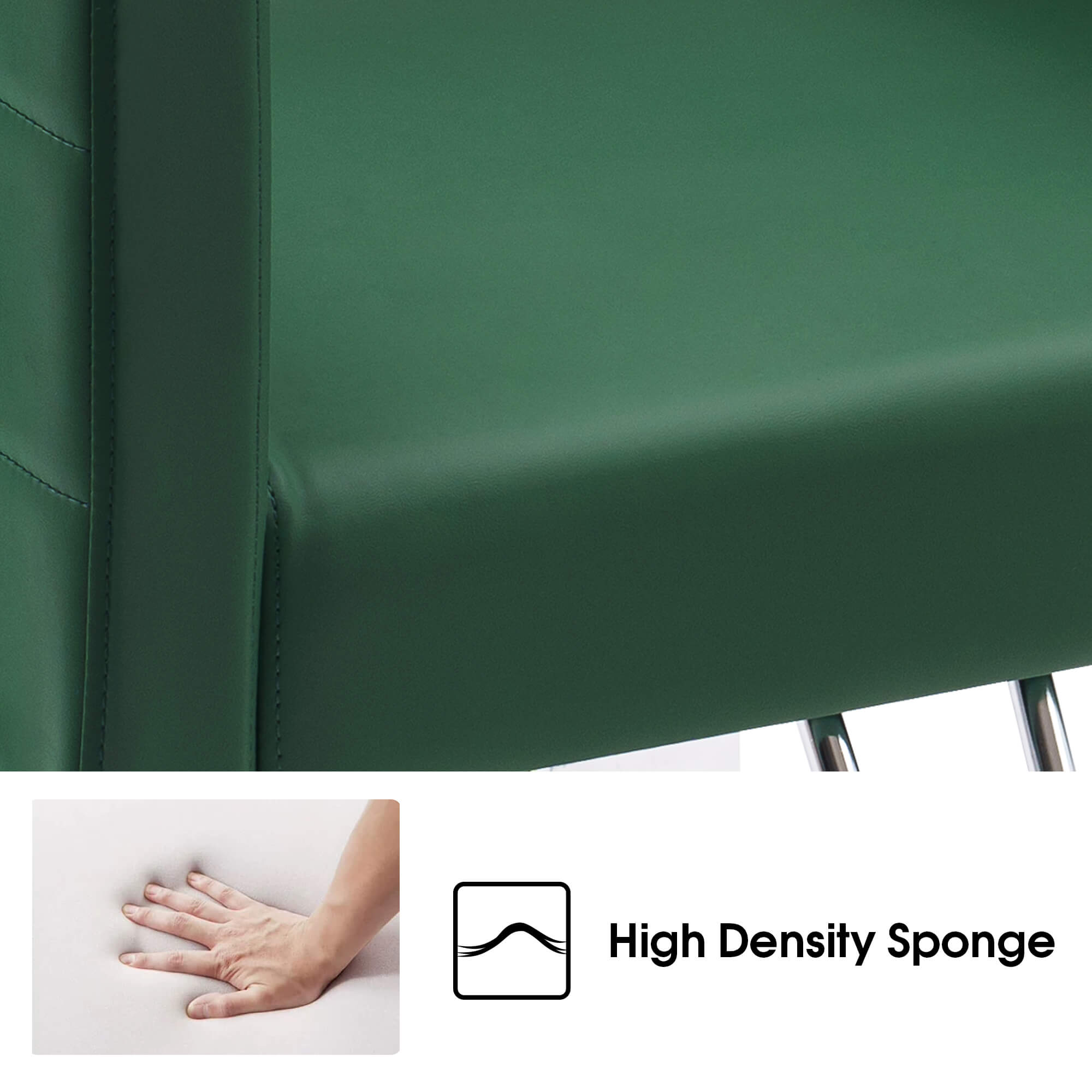 Salon Chair 8821 & Anti-Fatigue Mat 0030 Set - Professional Hydraulic Salon Chair with Ergonomic 3/4" Thick Salon Mat