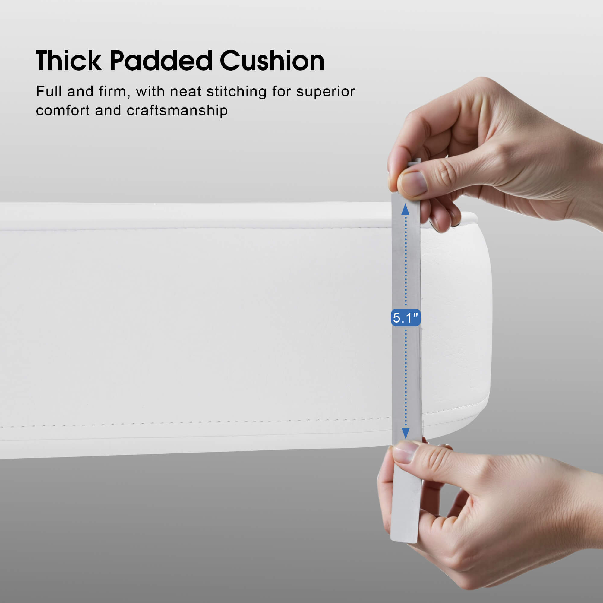 3 Motors Fully Adjustable Electric Facial Bed, Hydraulic Message Beauty Tattoo Chair with Thick Cushion 2782