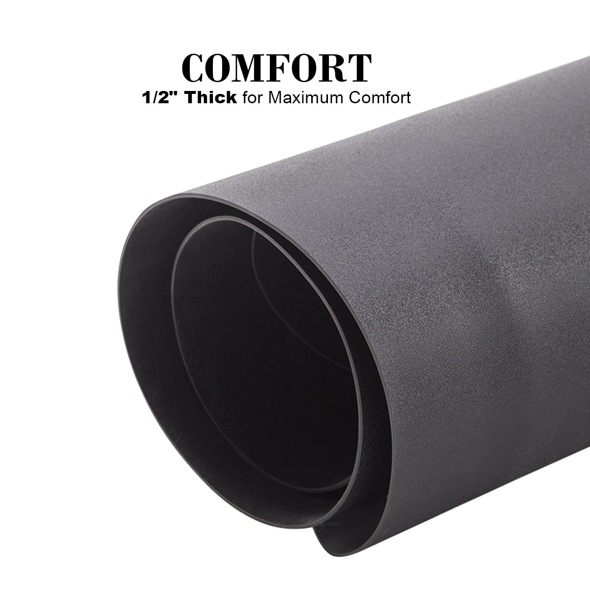 Barber Chair 2059 & Salon Mat 0020 Set - All Purpose Hydraulic Barber Chair with Ergonomic NBR Anti-Fatigue Barber Mat, Ideal for Stylists