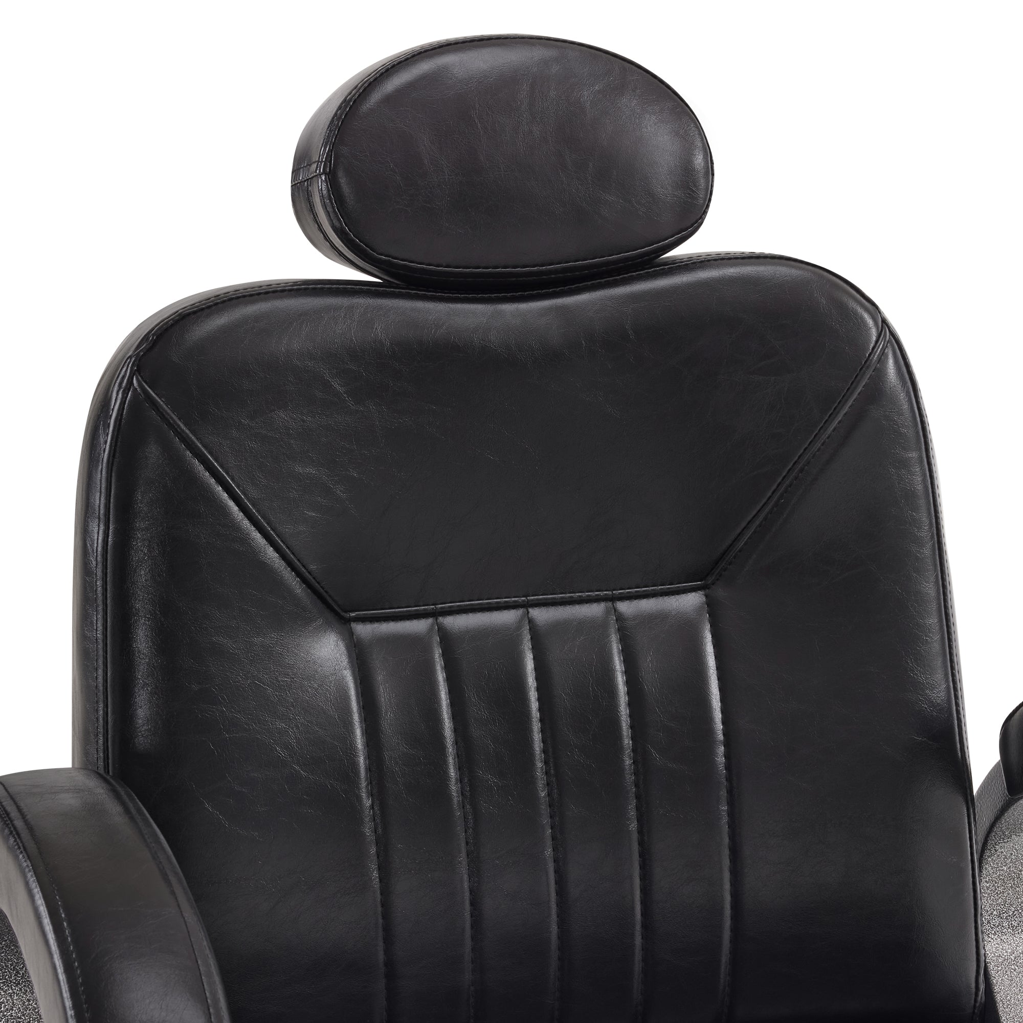 BarberPub All Purpose Barber Chair,Reclining Hair Stylist Salon Chair With Headrest 9502