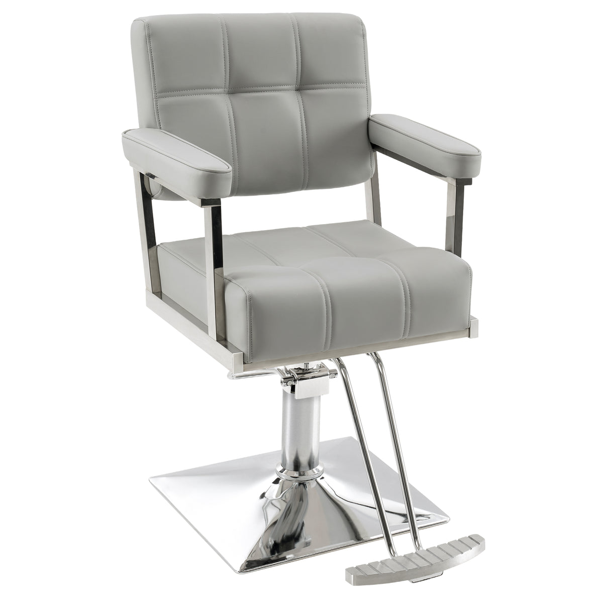 BarberPub Styling Salon Chair, Hydraulic Pump Swivel Salon Equipment 8816
