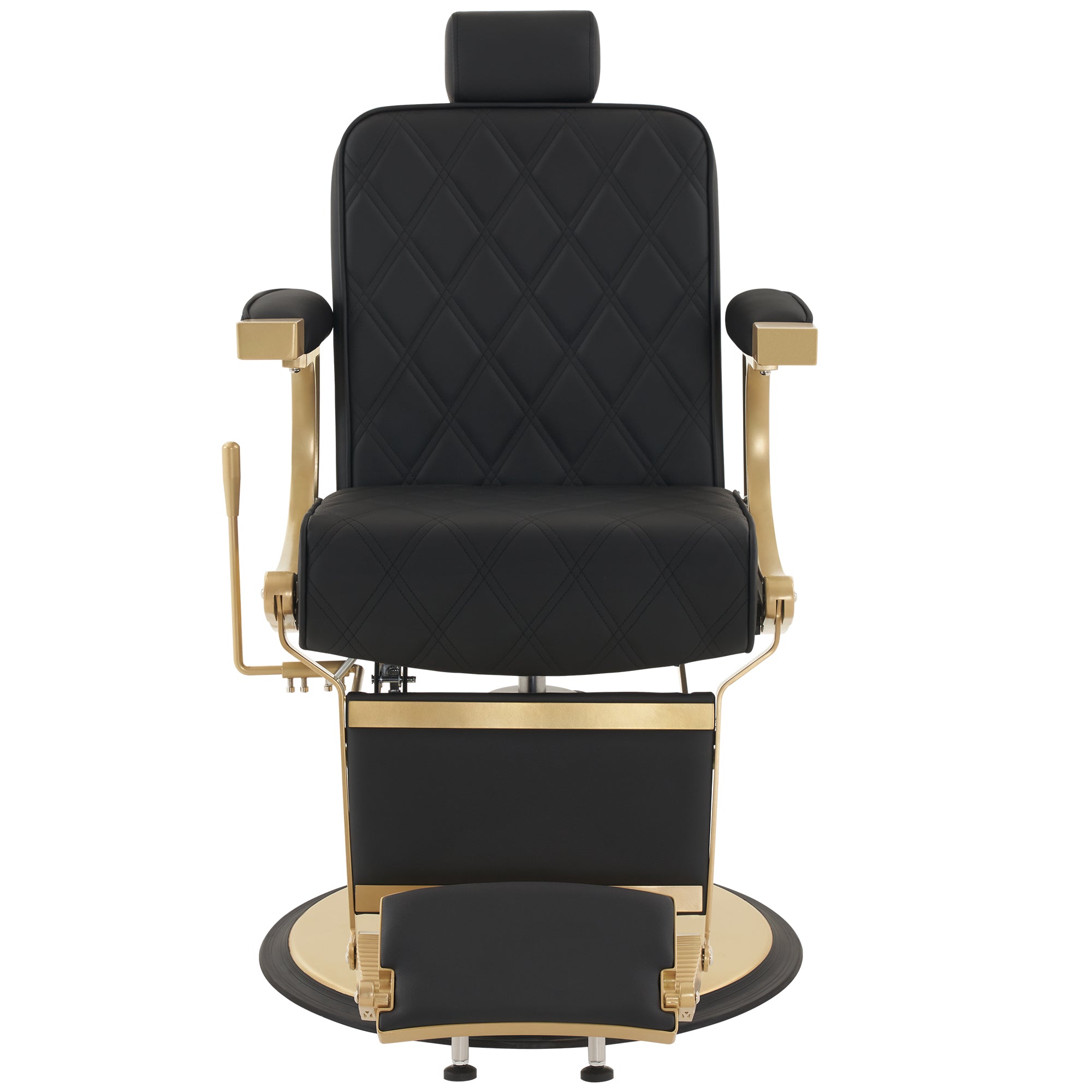 BarberPub Barber Chair for Hair Stylist, Reclining Barbershop Salon Chair 3825