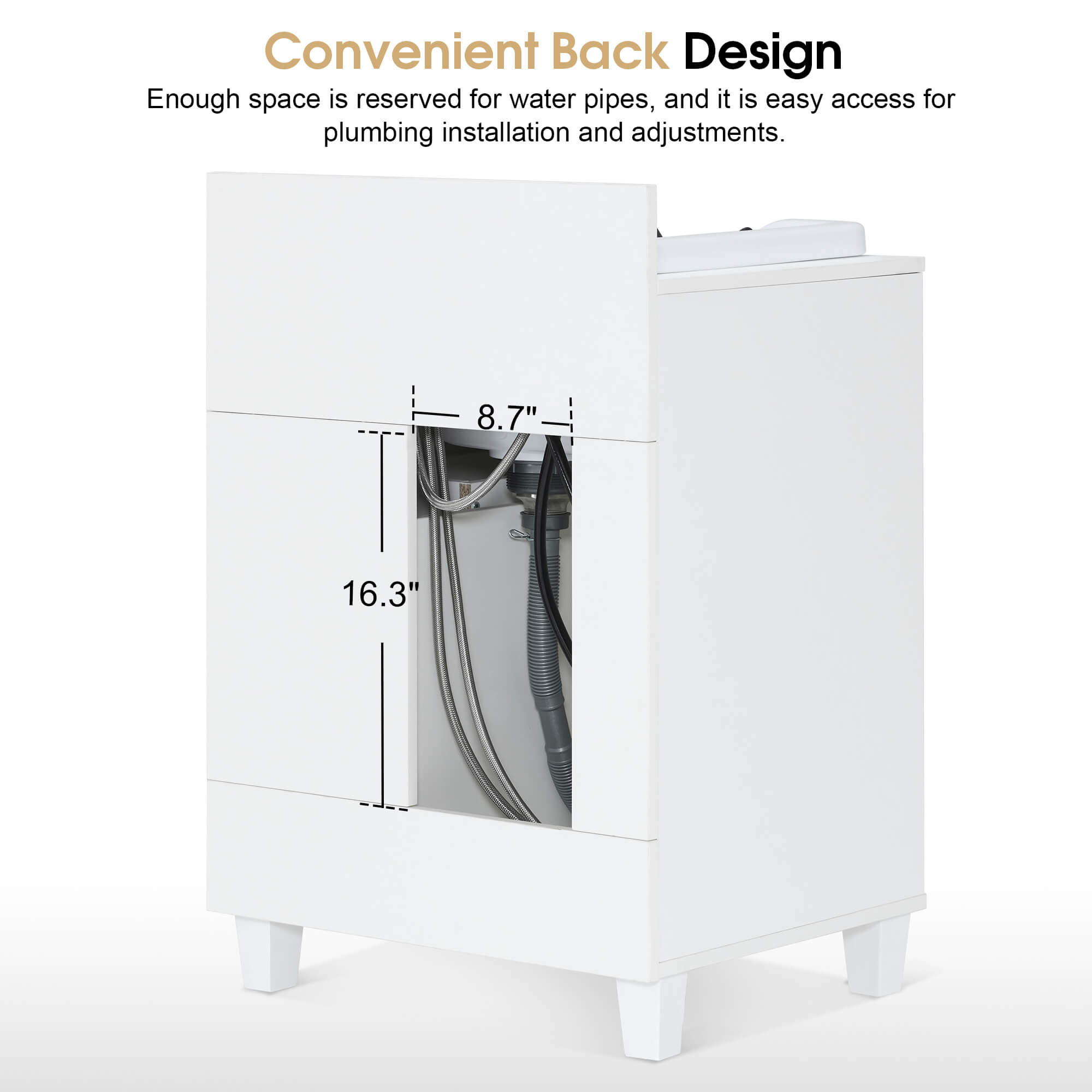 Barber Textured Embossed Storage Shampoo Station, Hair Salon Shampoo Backwash Equipment 7131