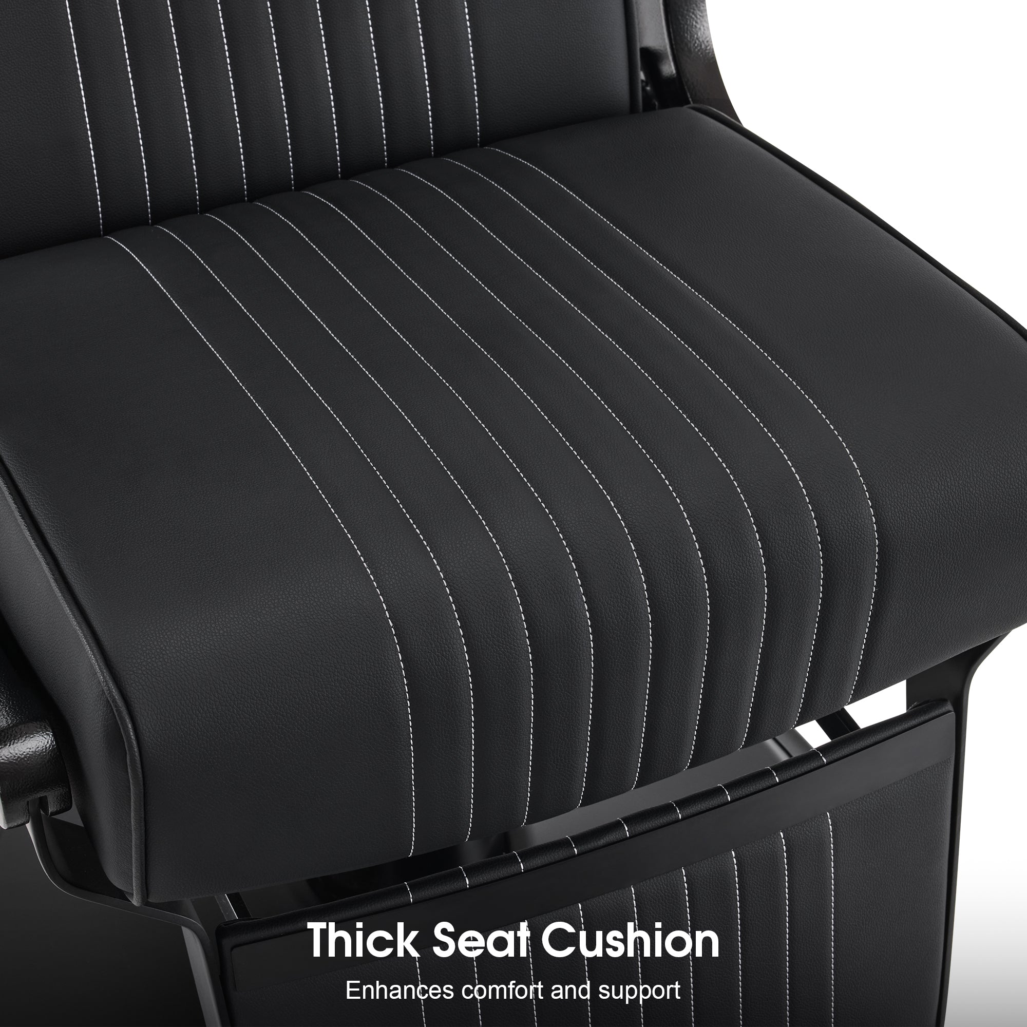 Barber Chair 8334 & Anti-Fatigue Mat 0085 Set - Hydraulic Reclining Barber Chair with Ergonomic Comfort Mat, Ideal for Barbers & Stylist