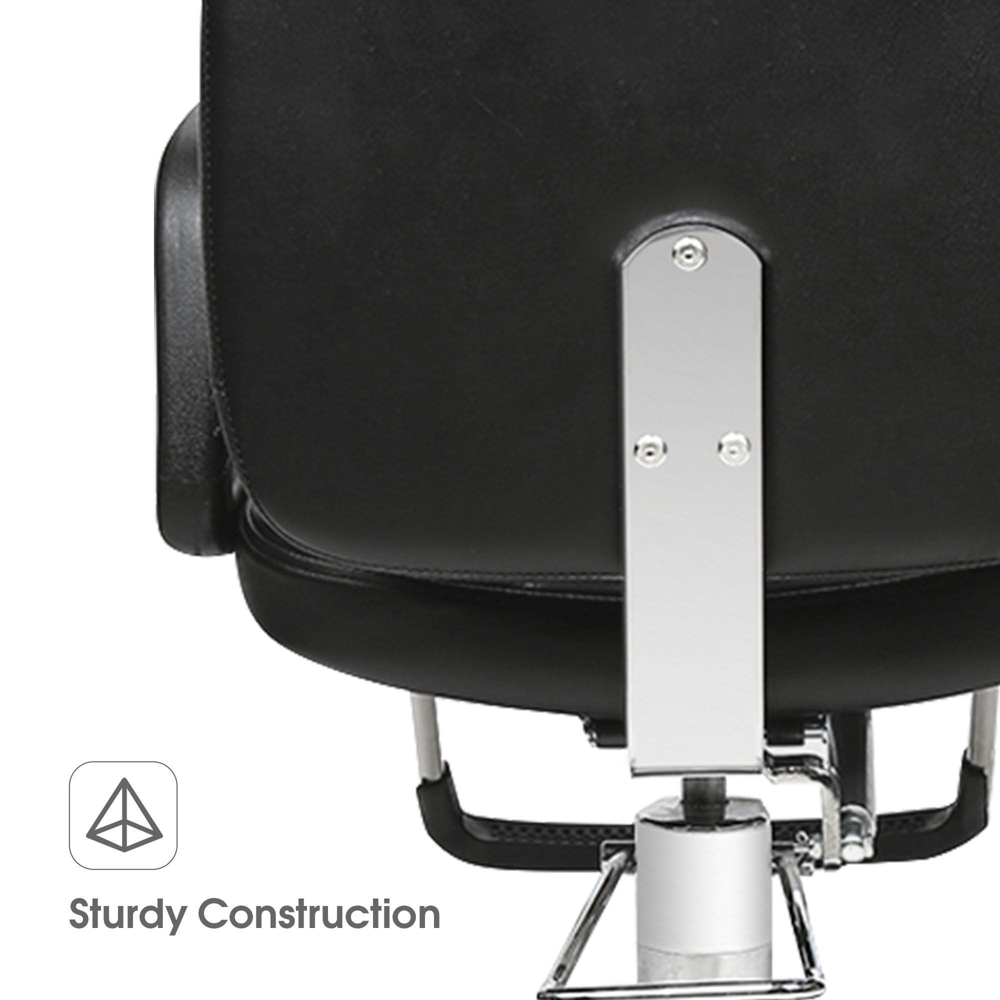 Barber Chair 2059 & Salon Mat 0020 Set - All Purpose Hydraulic Barber Chair with Ergonomic NBR Anti-Fatigue Barber Mat, Ideal for Stylists