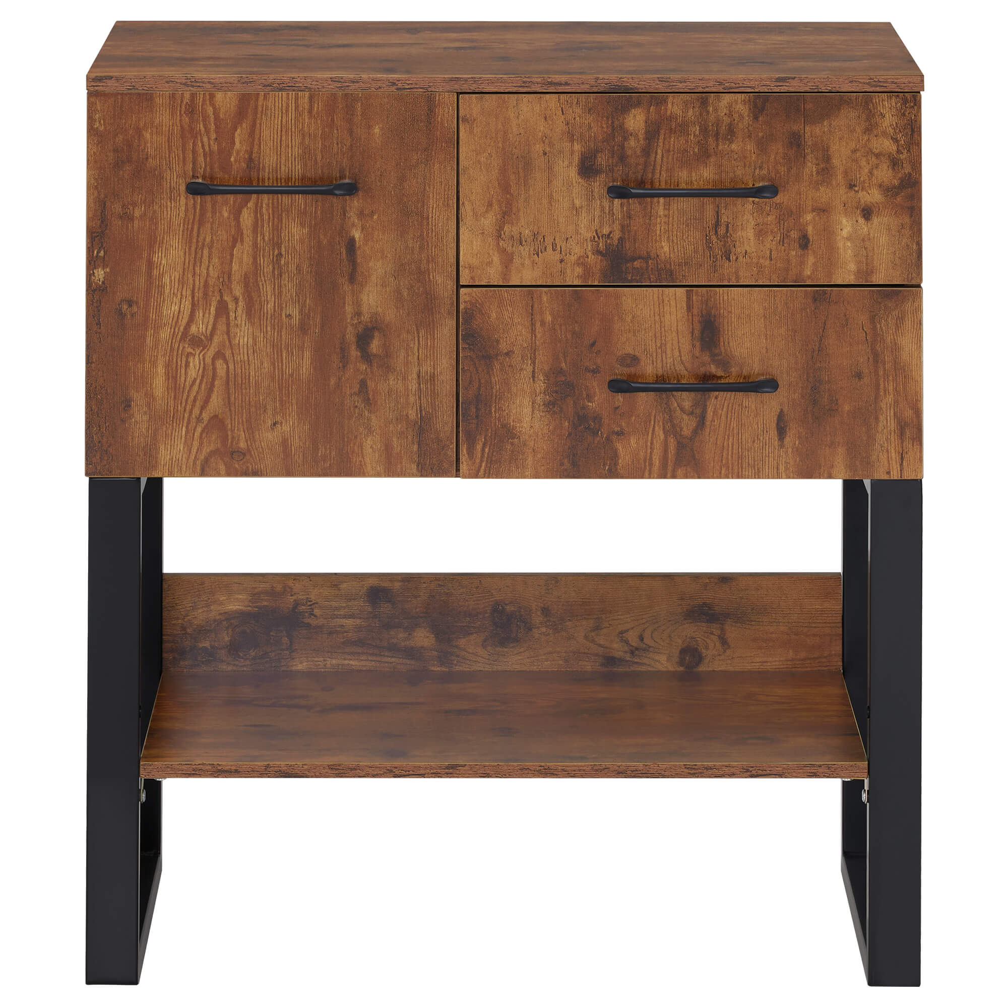 BarberPub Barber Station Wall Mount Storage Cabinet Bathroom Dresser with Shelf 3185