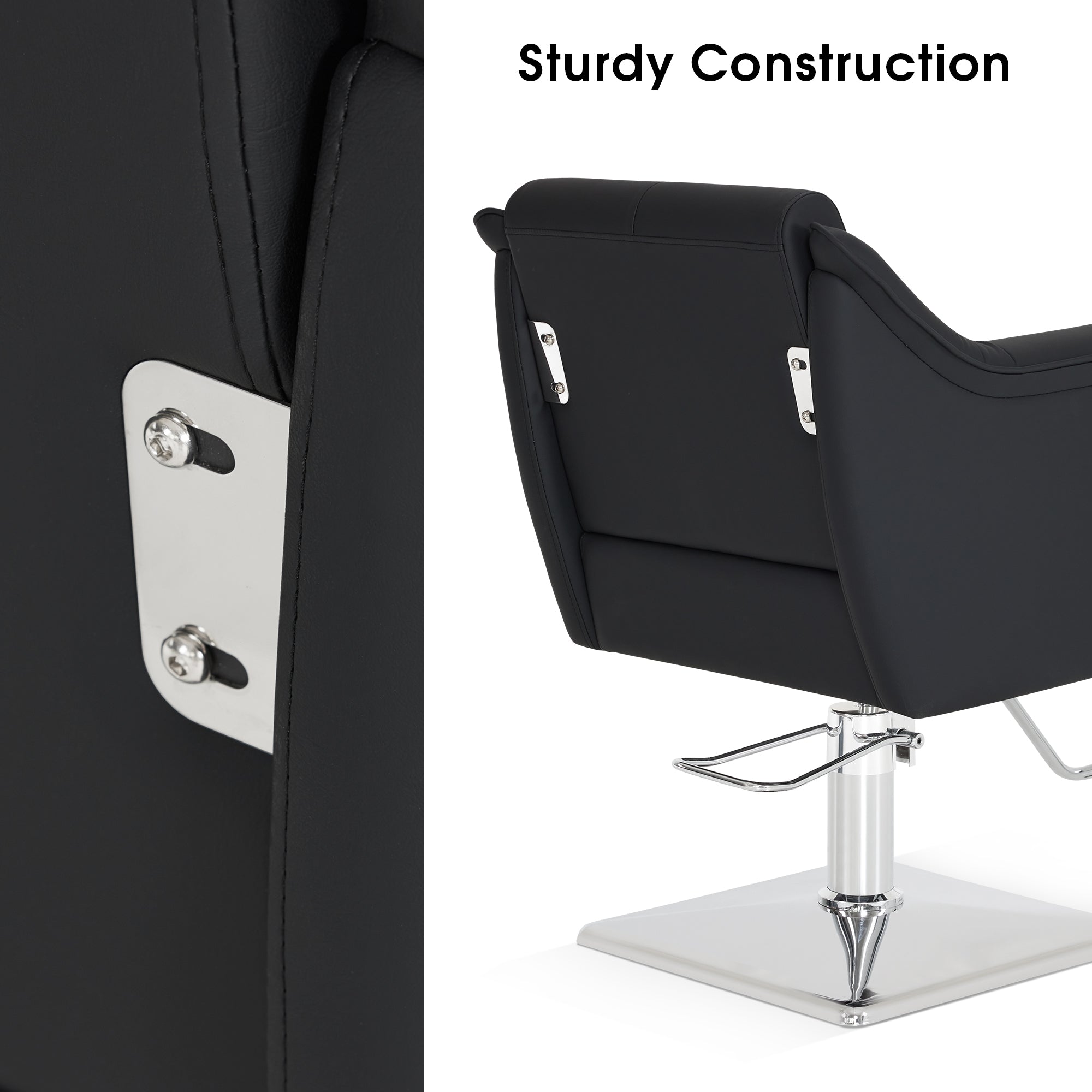 BarberPub Salon Styling Chair for Hair Stylist, Barber Spa Hair Salon Equipment 9471