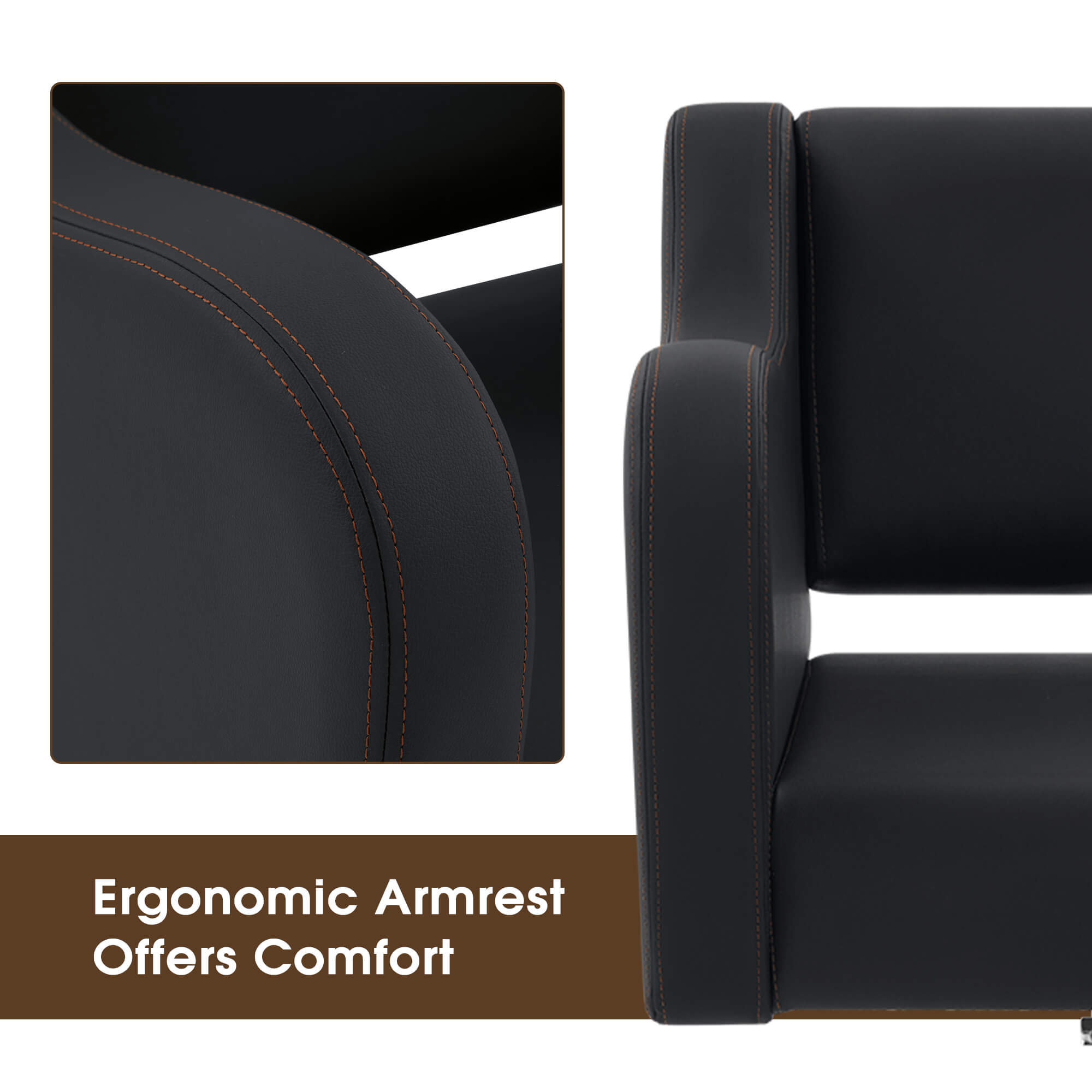 Salon Chair 3802 & Anti-Fatigue Mat 0040 Set - Professional Hydraulic Salon Chair with Ergonomic Salon Mat, Ideal for Barbers & Stylists