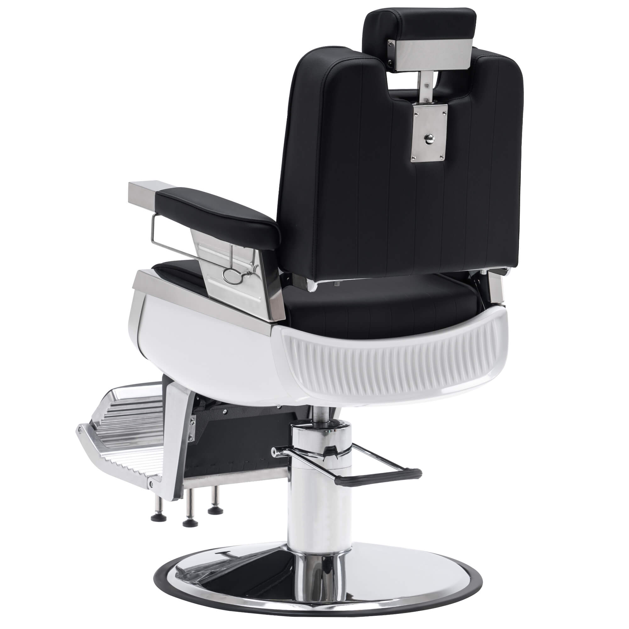 Barber Chair 3819 & Anti-Fatigue Mat 0085 Set - All Purpose Reclining Hydraulic Barber Chair with 1 Inch Thick Salon Mat, Ideal for Barbers & Stylists