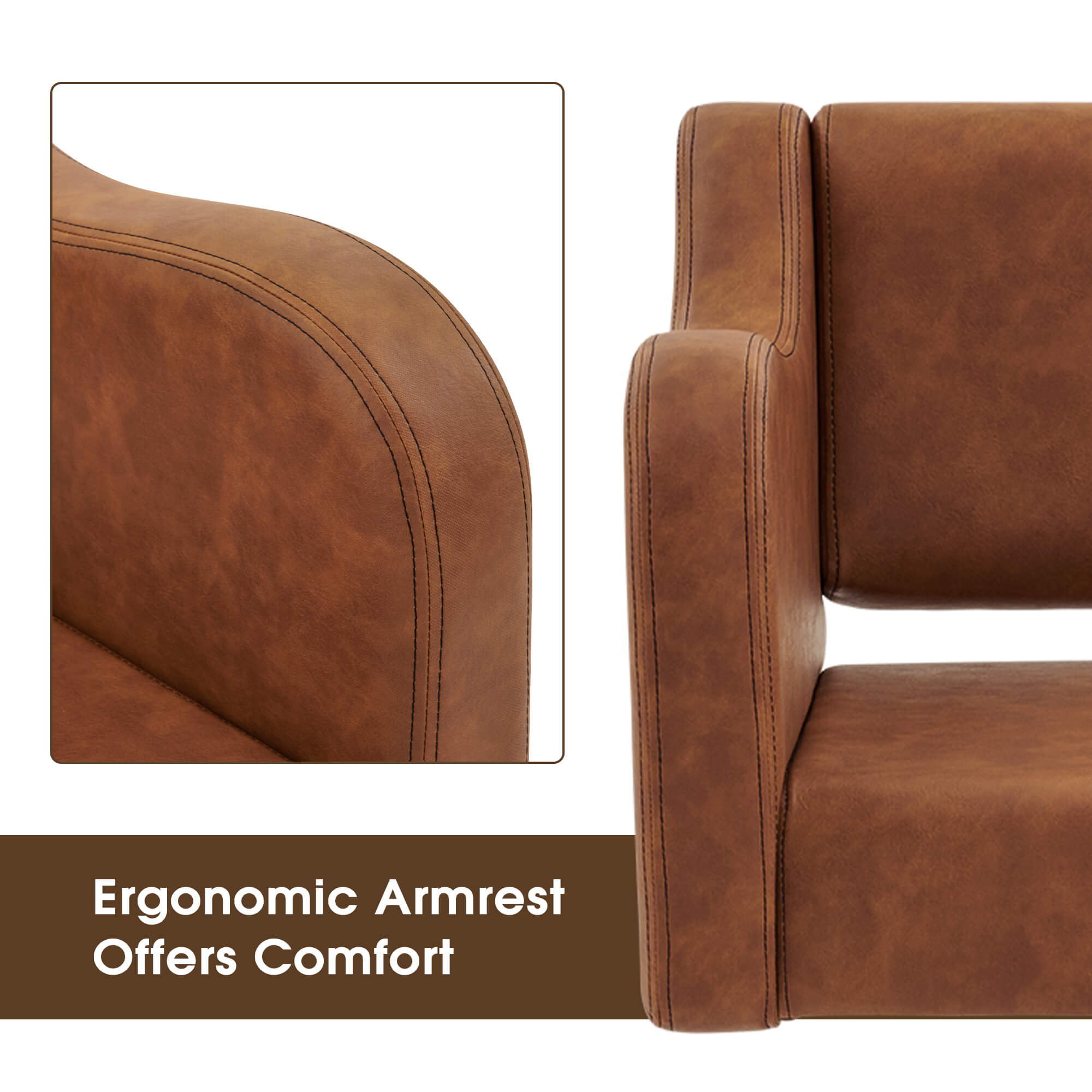 Salon Chair 3802 & Anti-Fatigue Mat 0030 Set - Professional Hydraulic Salon Chair with Ergonomic Salon Mat, Ideal for Barbers & Stylists