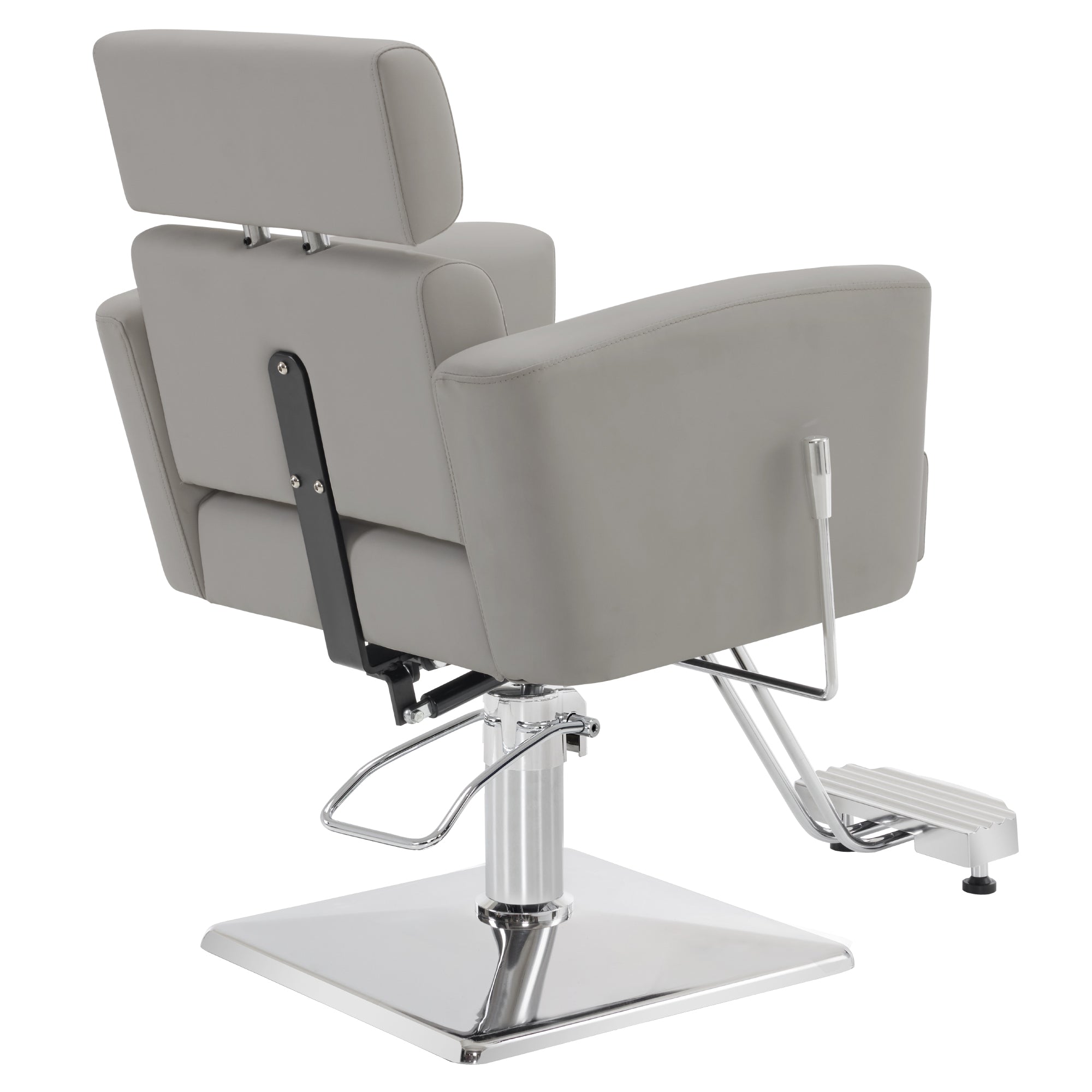 BarberPub Barber Salon Chair for Hair Stylist, Hydraulic Reclining Styling Chair 9410