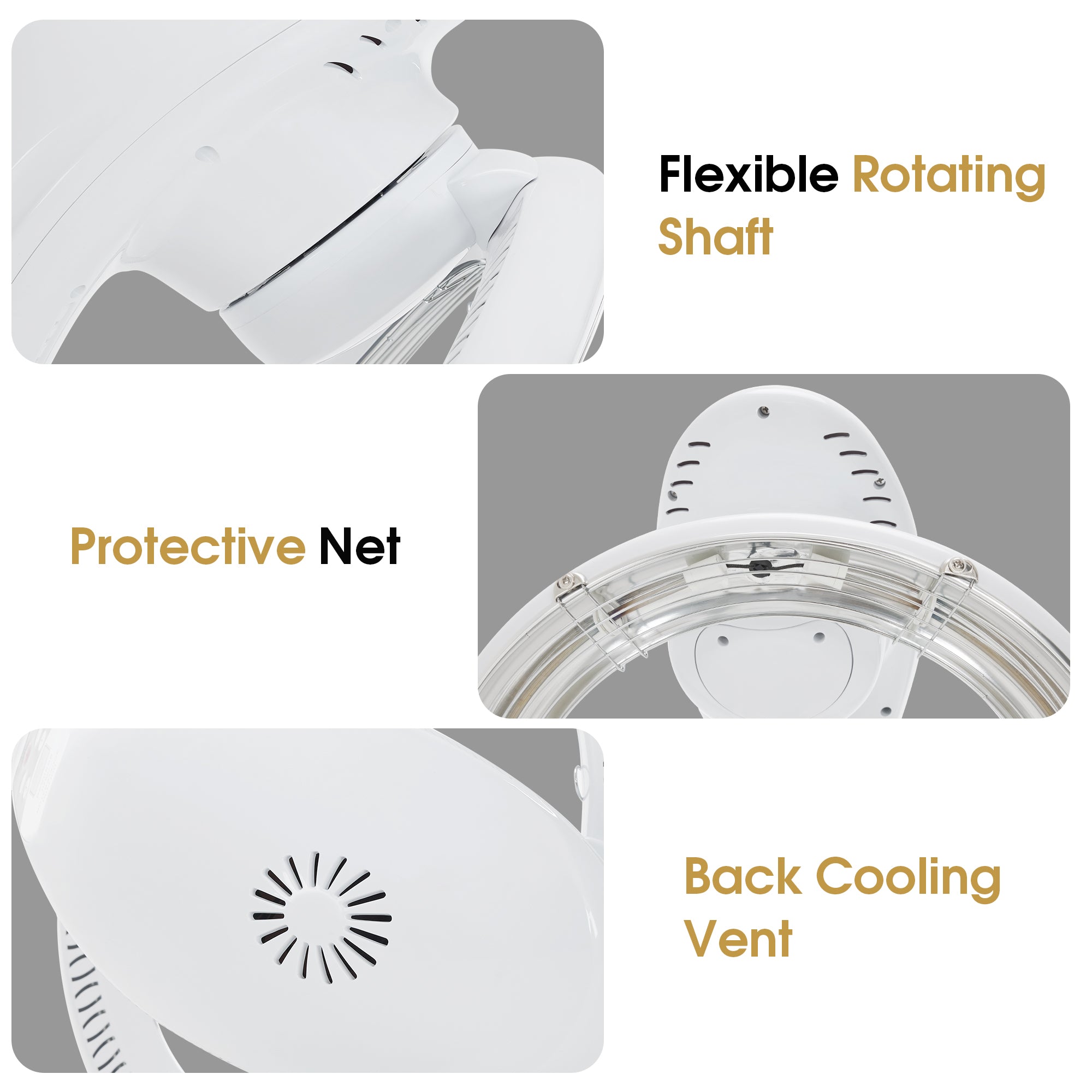 1100W Professional Salon Flying Disk Hair Dryer Processor with Adjustable Time, Temperature & Height HDP01