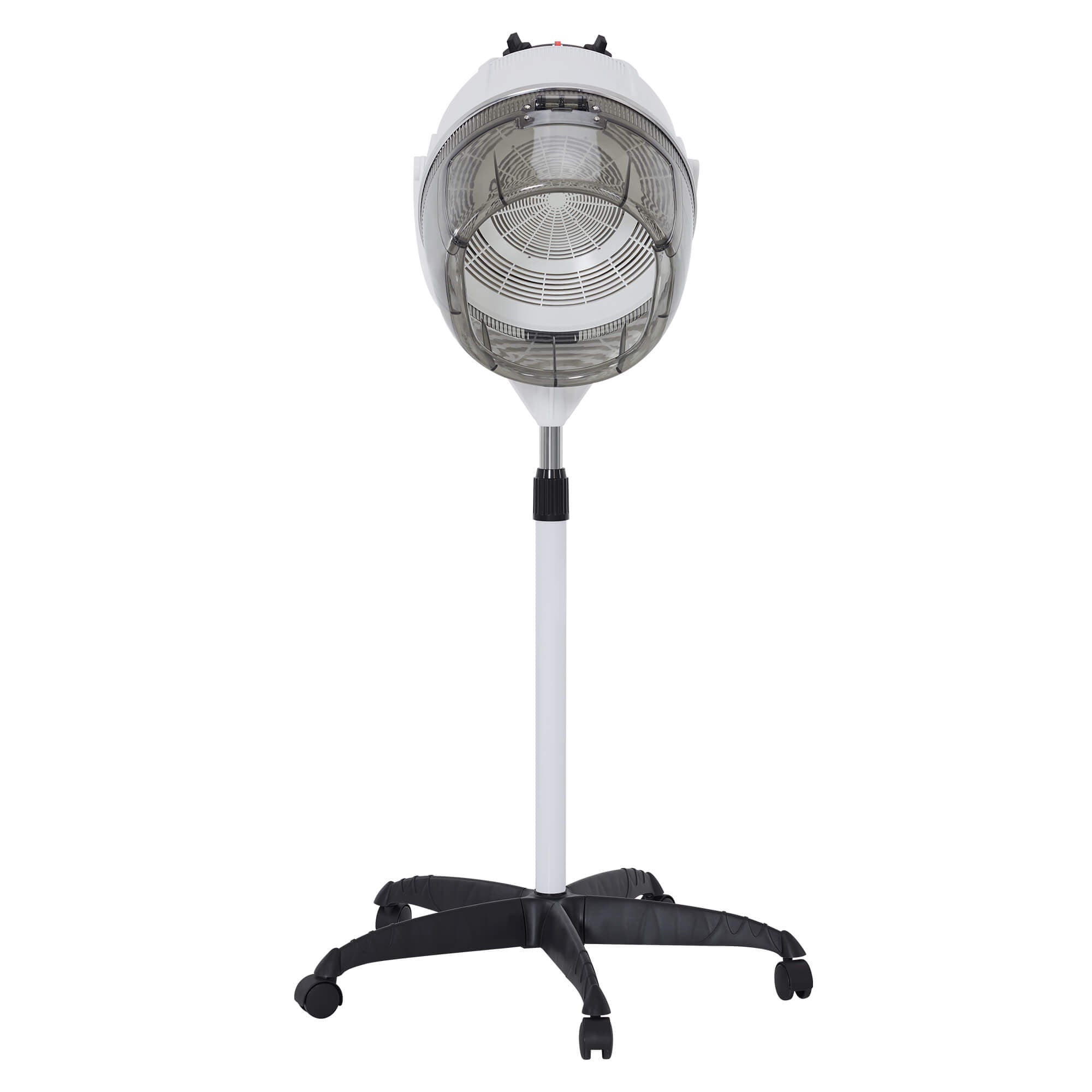 BarberPub 1300W Adjustable Hooded Floor Hair Bonnet Dryer Stand Up Rolling Base VHD08