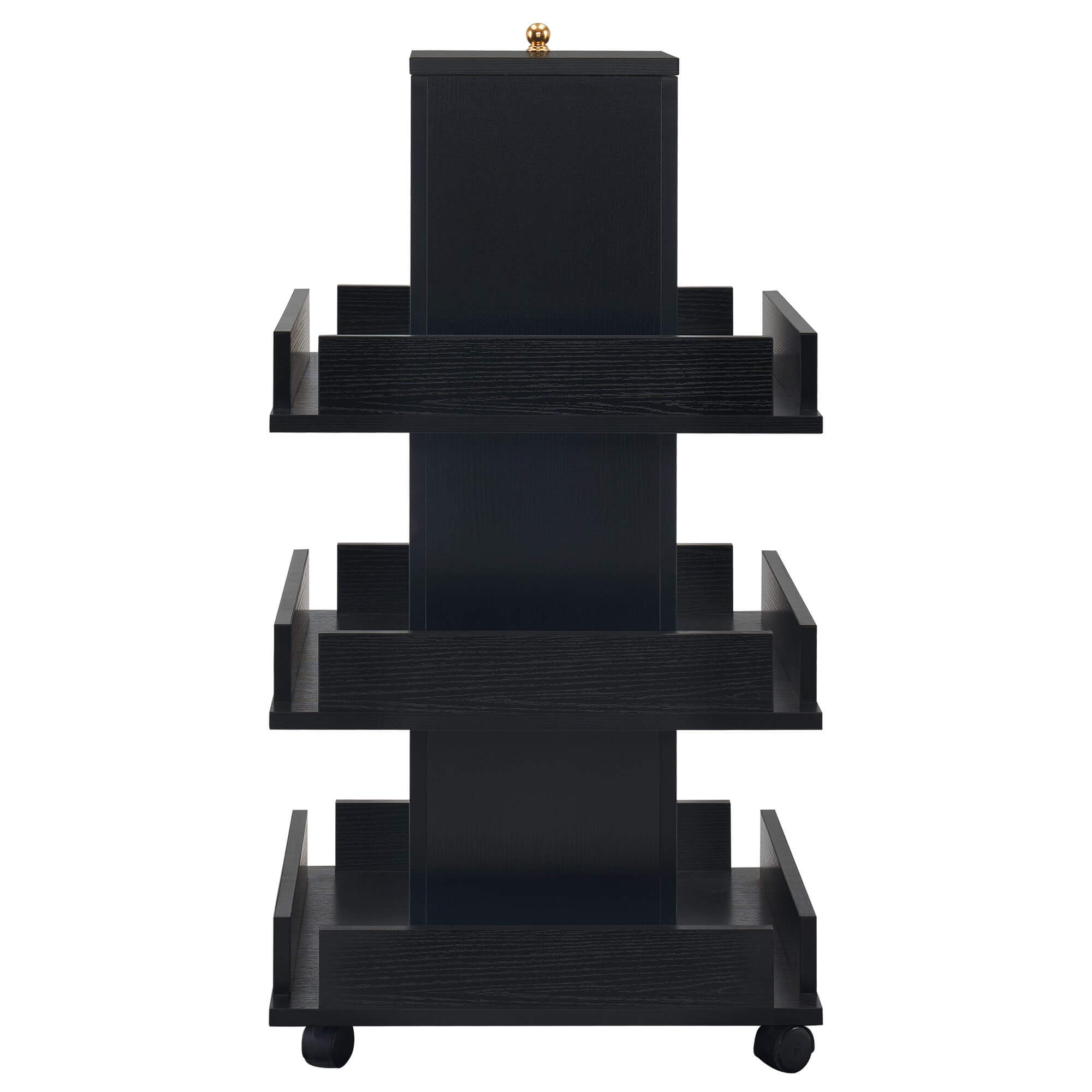 Multi-functional Storage Salon Trolley, Beauty 3-Tier Storage Equipment, Kitchen Trolley 2038