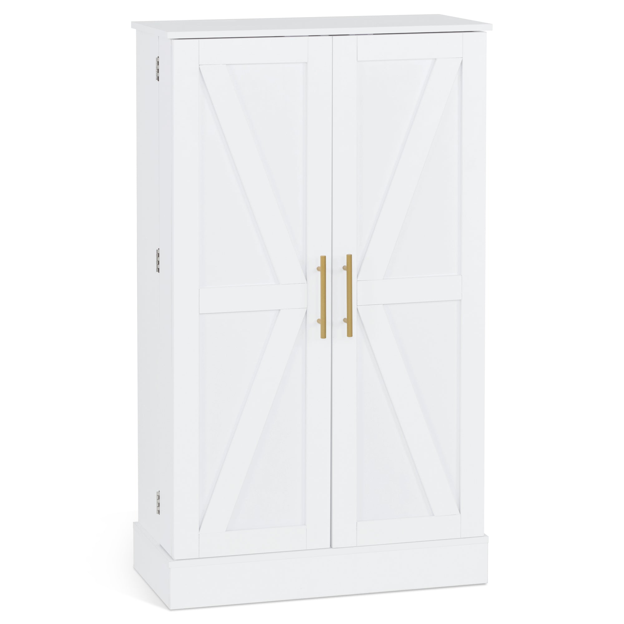 Multi-Functional Storage Cabinet with Adjustable Shelves, Beauty Salon Organizer 2024