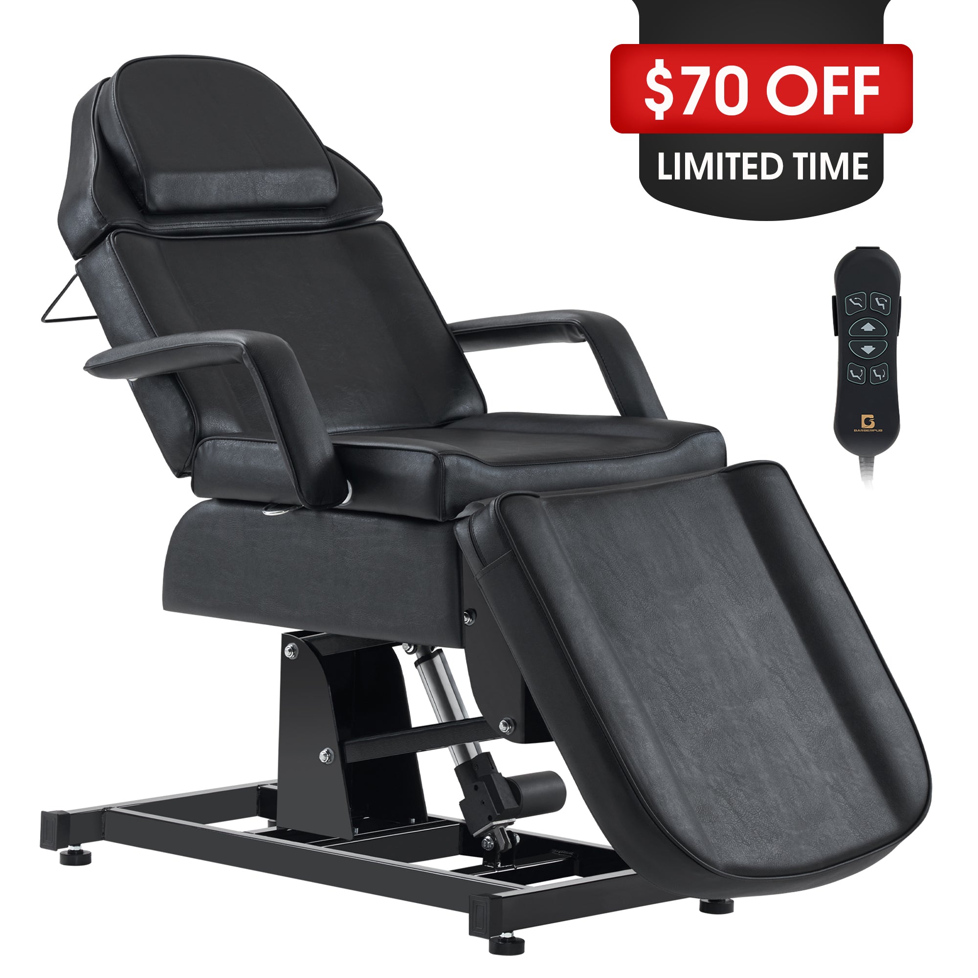 Electric Beauty Bed with 3 Motors, Tattoo Facial Bed for Esthetician , Massage Table for Client 2751
