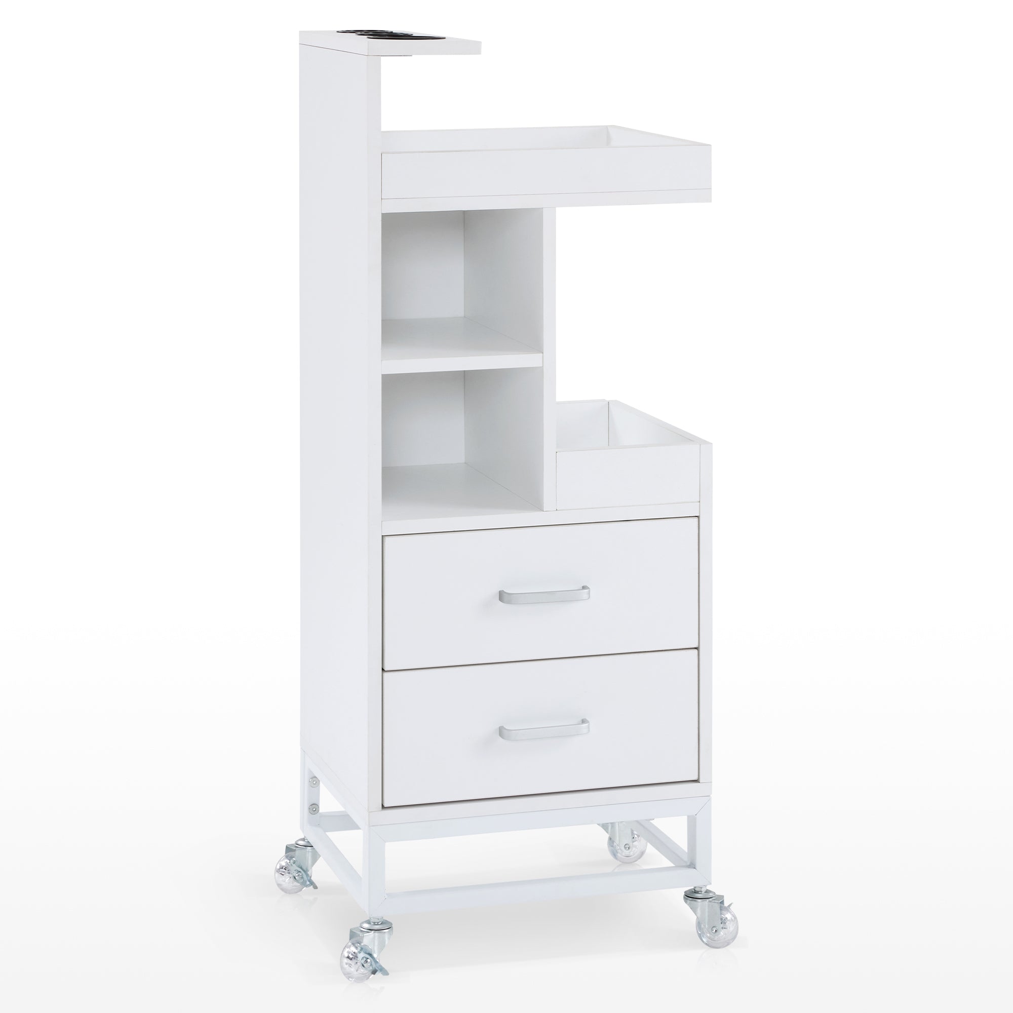 Salon Mobile Rolling Trolley Cart for Storage, 6 Tier Barber Station for Hair Stylist 2496