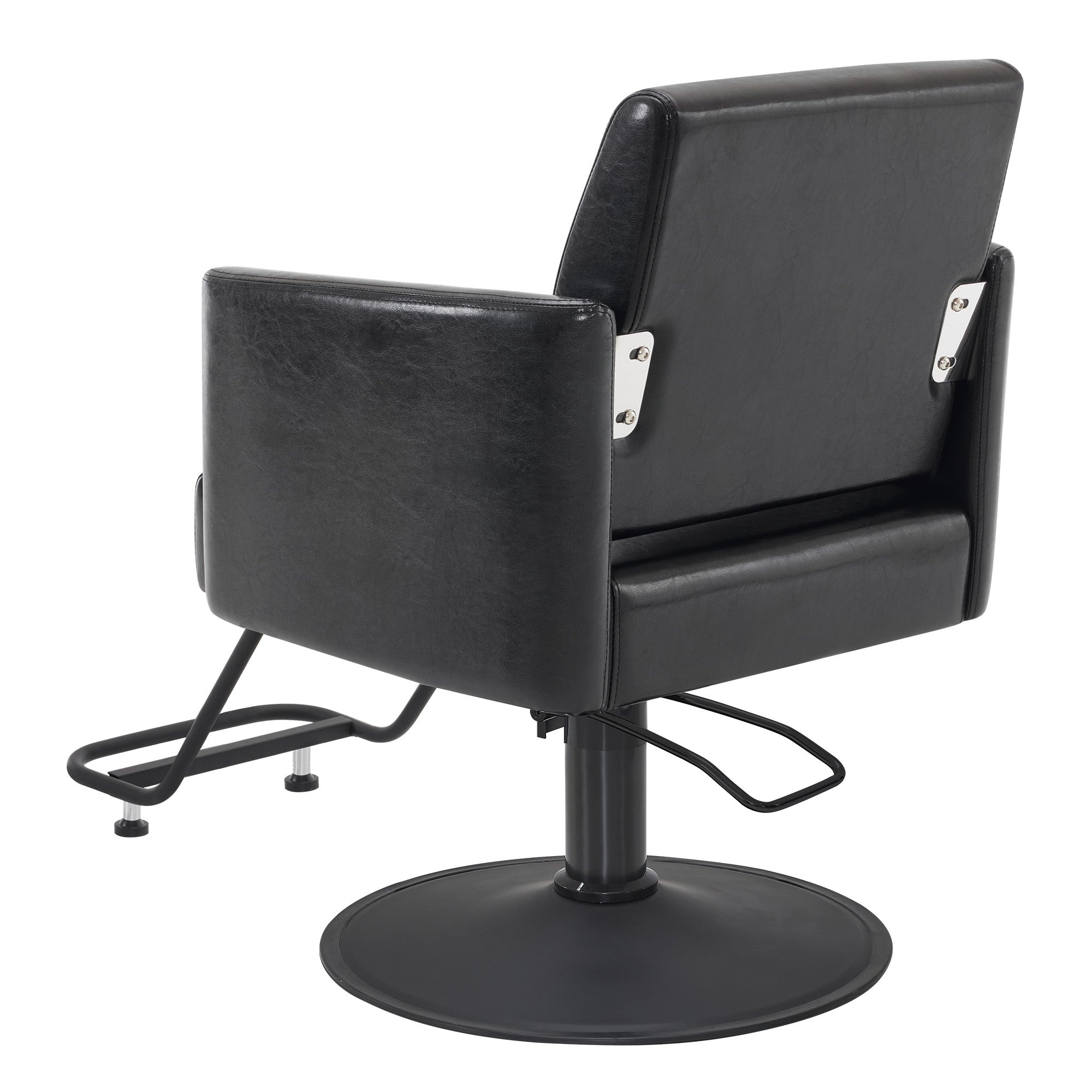 BarberPub Black Salon Chair, Barber Hydraulic Styling Chair for Hair Stylist 9412