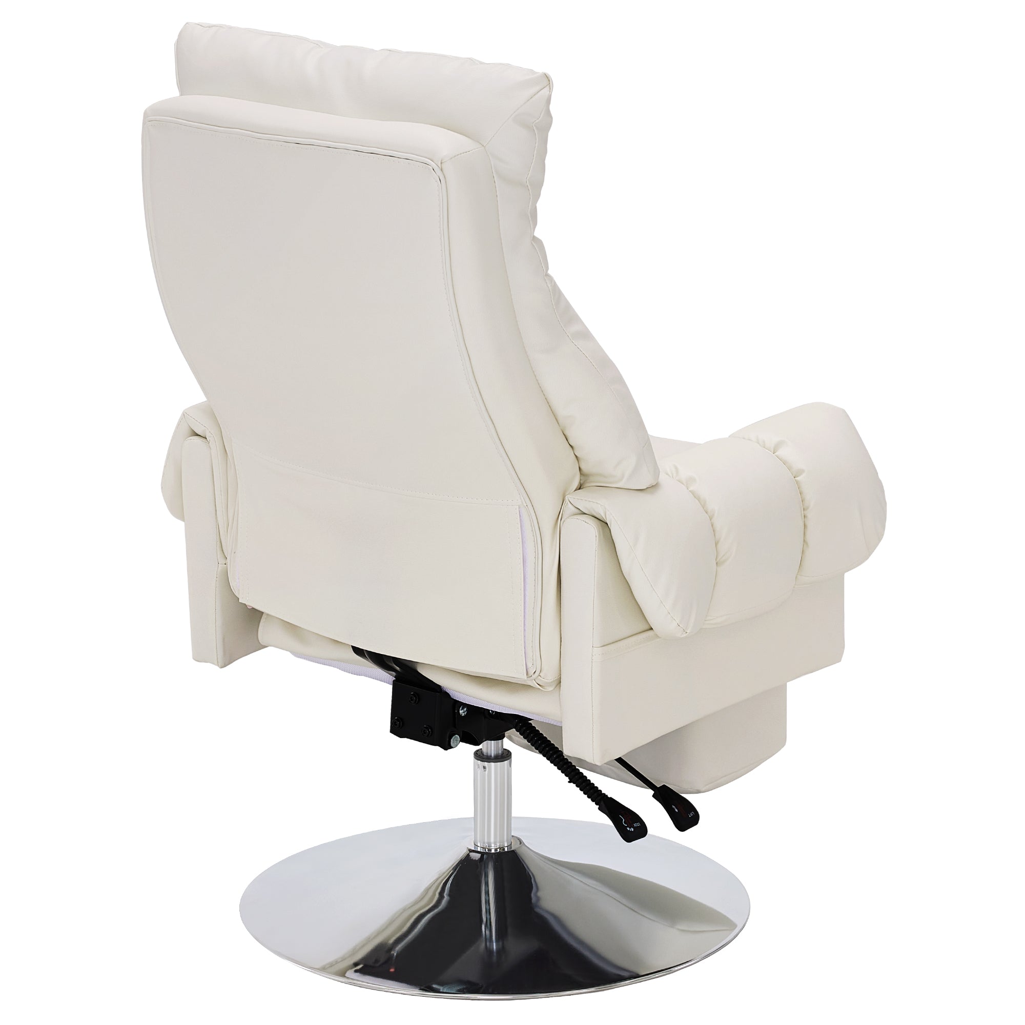 BarberPub Beauty Salon Chair, Adjustable Height, Reclining Esthetician Chair for Facial, Eyelash Extension, Tattoo – Model 8105/8129