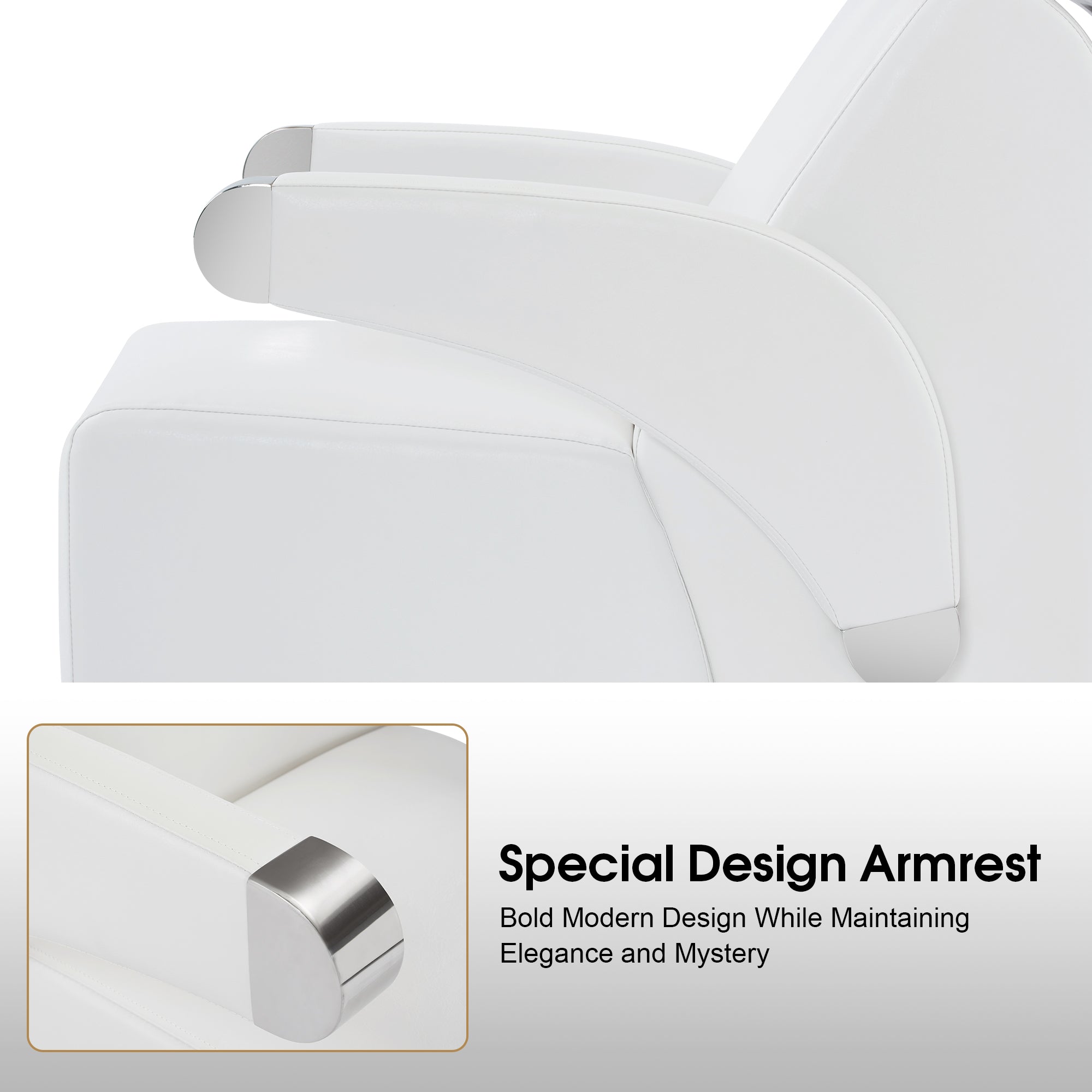 BarberPub Ceramic Bowl Backwash Shampoo Chair, Hair Washing Salon Station 9102