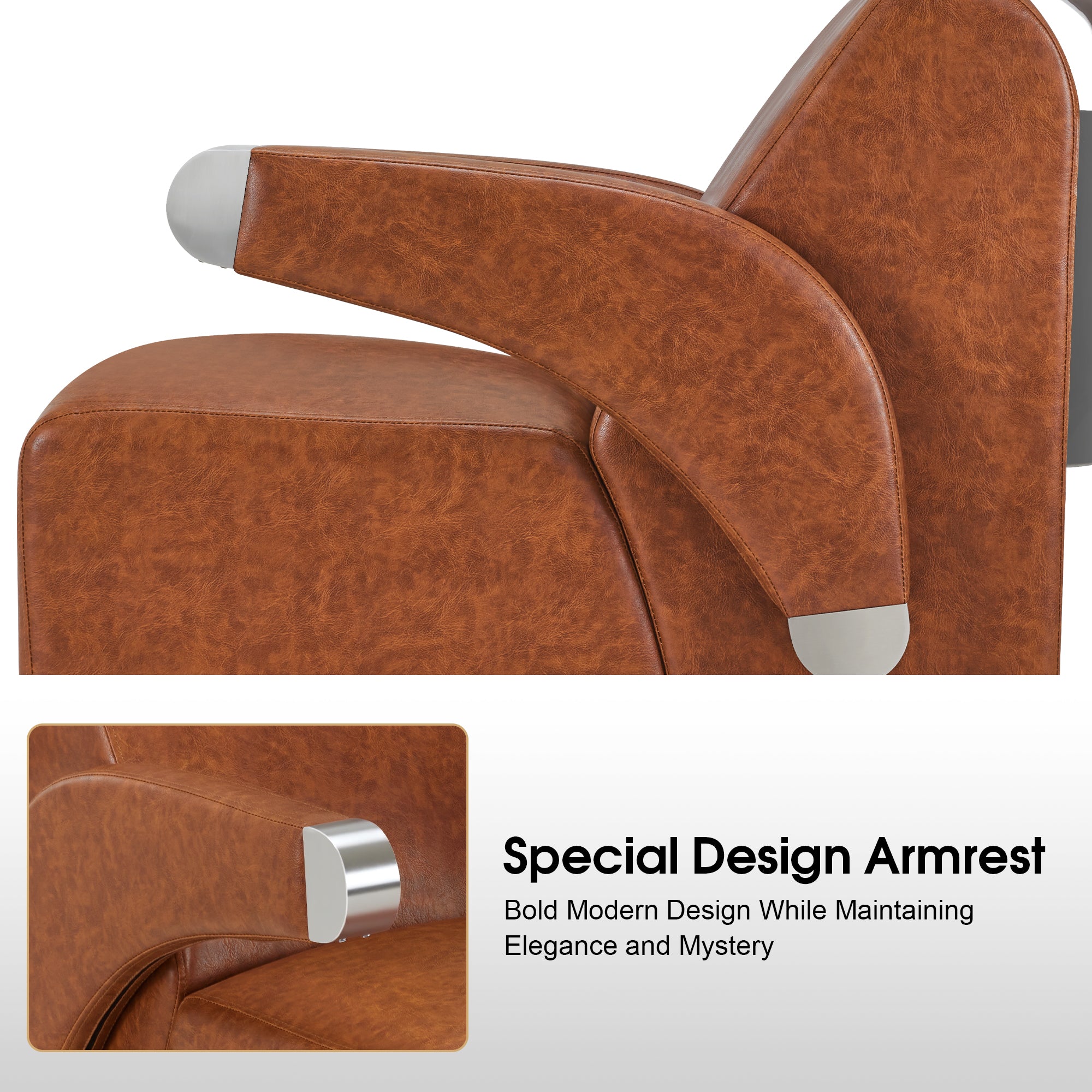 BarberPub Ceramic Bowl Backwash Shampoo Chair, Hair Washing Salon Station 9102