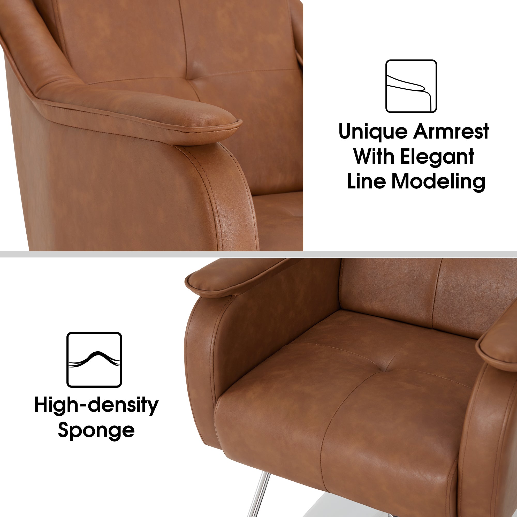 BarberPub Salon Styling Chair for Hair Stylist, Barber Spa Hair Salon Equipment 9471
