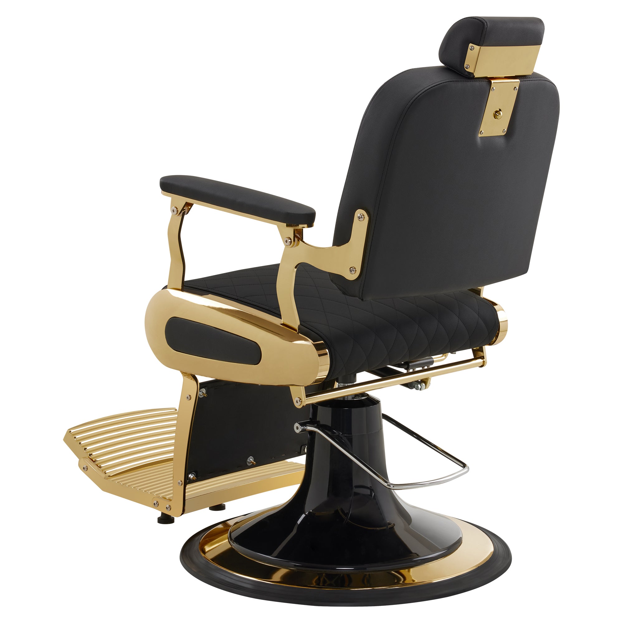 BarberPub All Purpose Barber Chair With Headrest, Reclining Swivel Salon Chair 9453