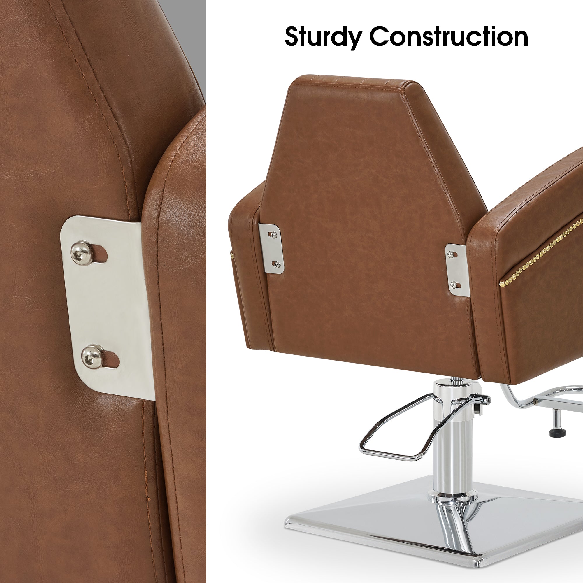 BarberPub Salon Chair, Hydraulic Styling Chair for Hair Stylist, Home Salon 9439