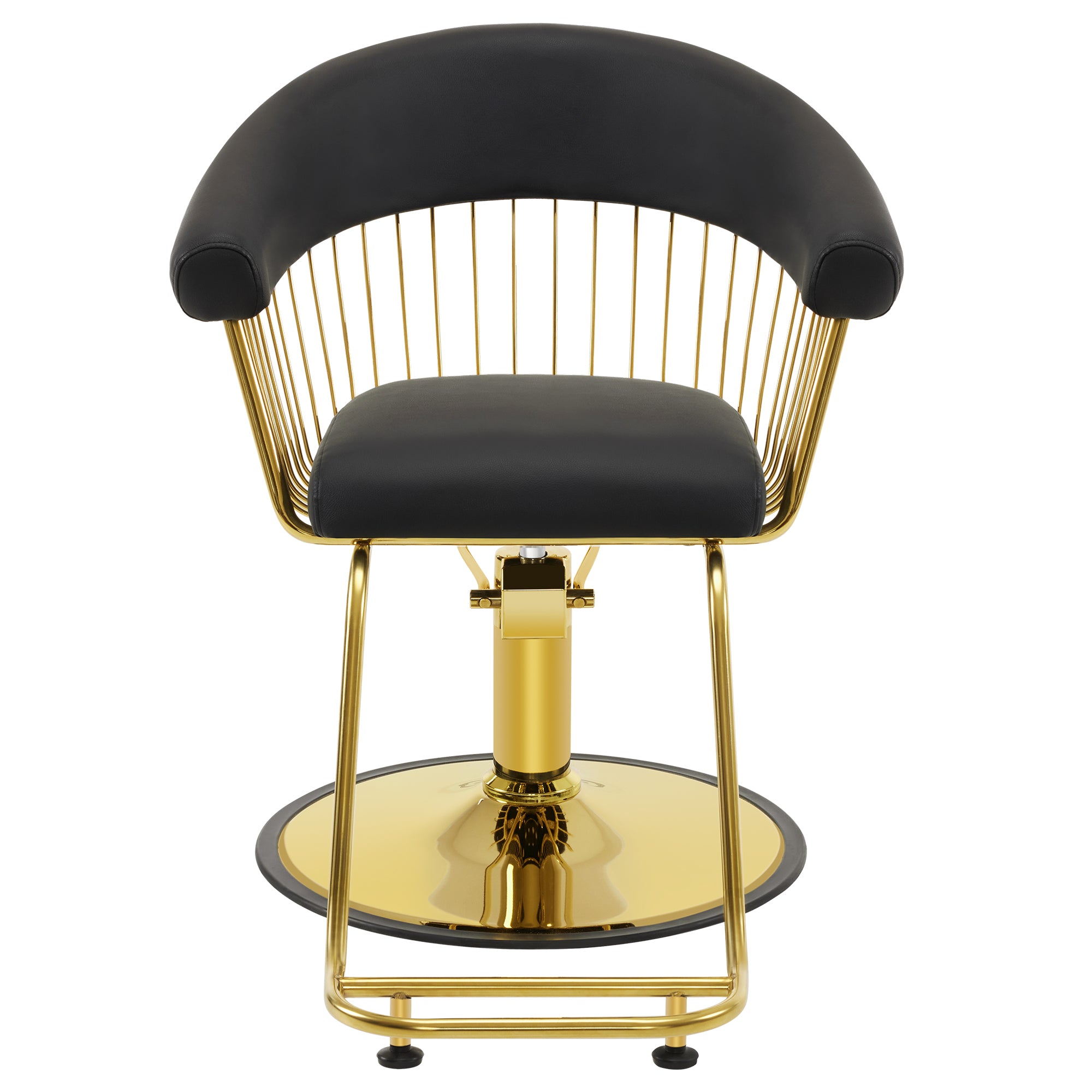 BarberPub Salon Chair 8677 & Backwash Shampoo Chair 8670 Set – Hydraulic Salon Chair with Ceramic Shampoo Bowl