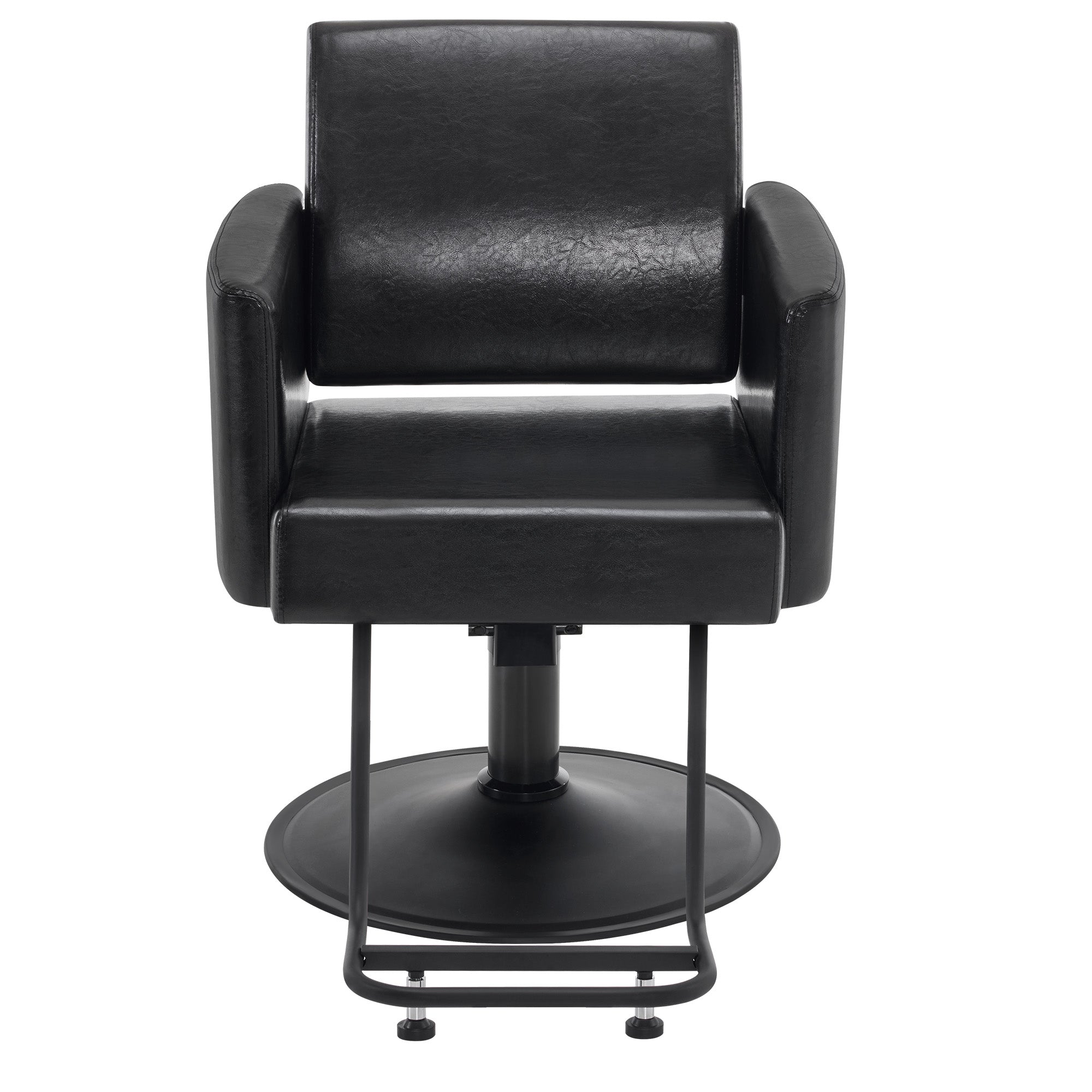 BarberPub Black Salon Chair, Barber Hydraulic Styling Chair for Hair Stylist 9412