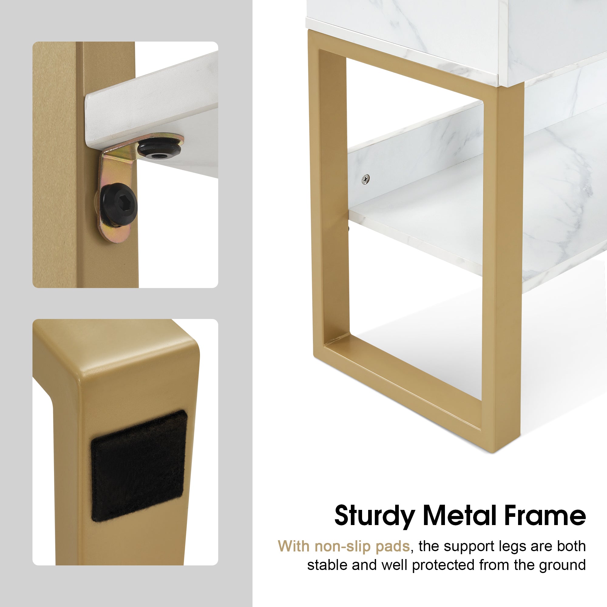 BarberPub Barber Station Wall Mount Storage Cabinet Bathroom Dresser with Shelf 3185