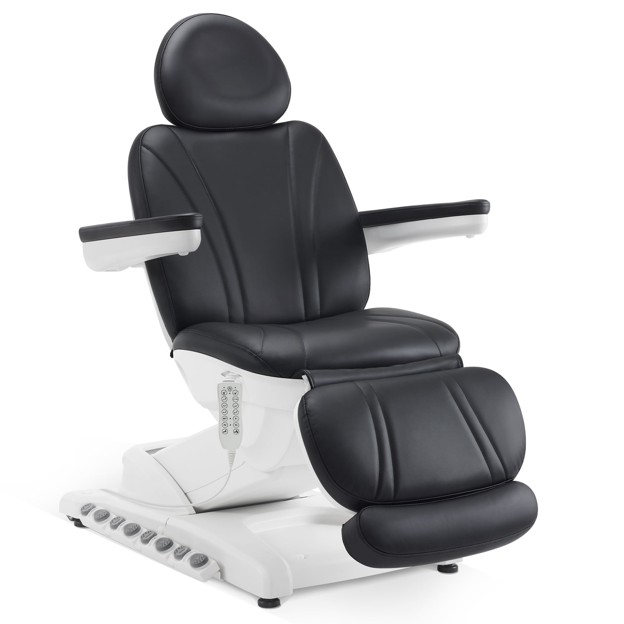 BarberPub Full Electrical 4 Motors Facial Beauty Bed, 400 lbs Capacity, 3 Preset Positions 2119