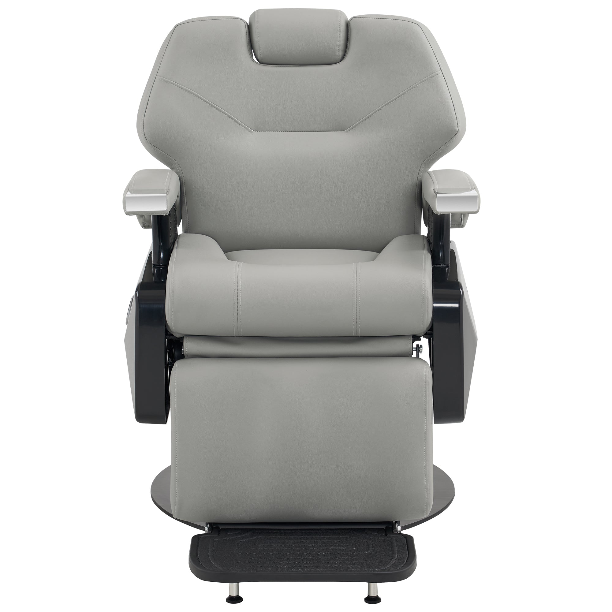 BarberPub Electric Barber Chair, Reclining Salon Styling Chair for Hair Stylist 9108
