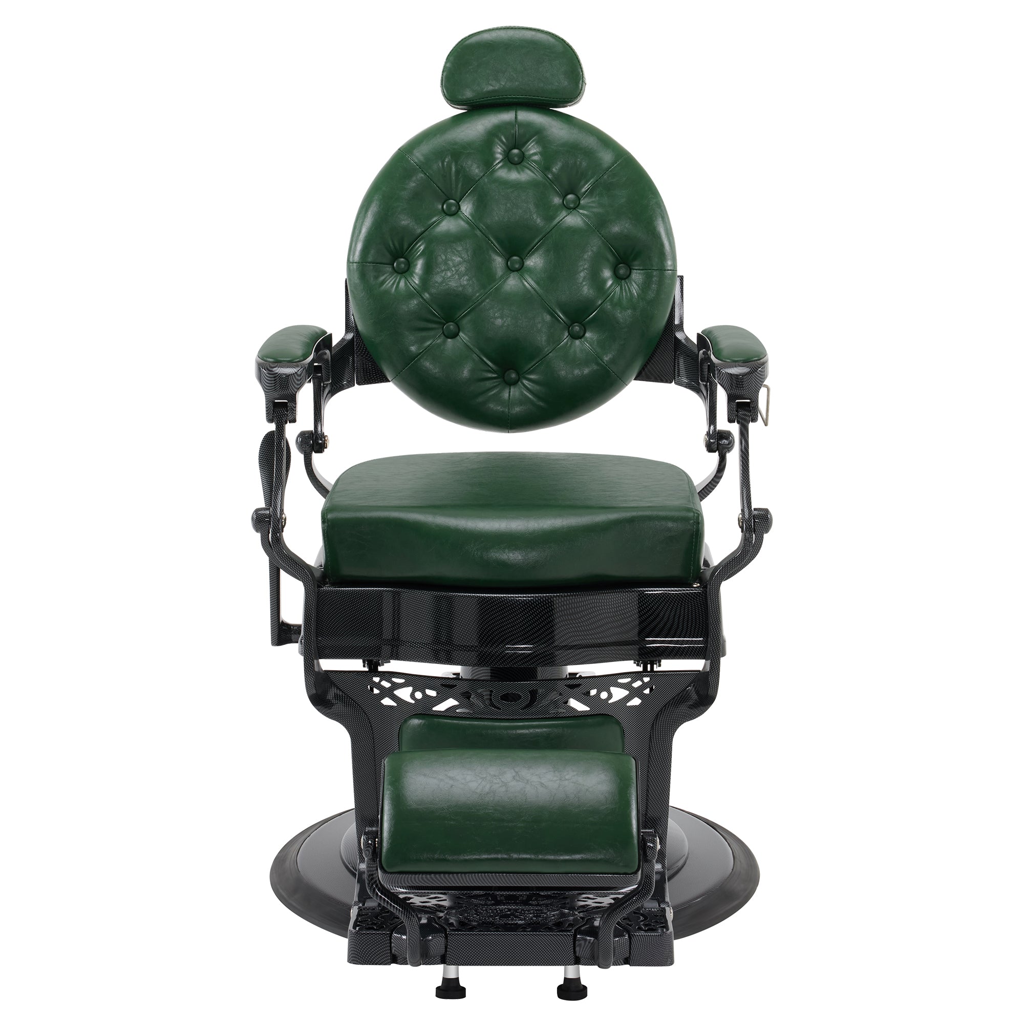 BarberPub Vintage Barber Chair for Hair Stylist, Reclining Styling Salon Chair 9457