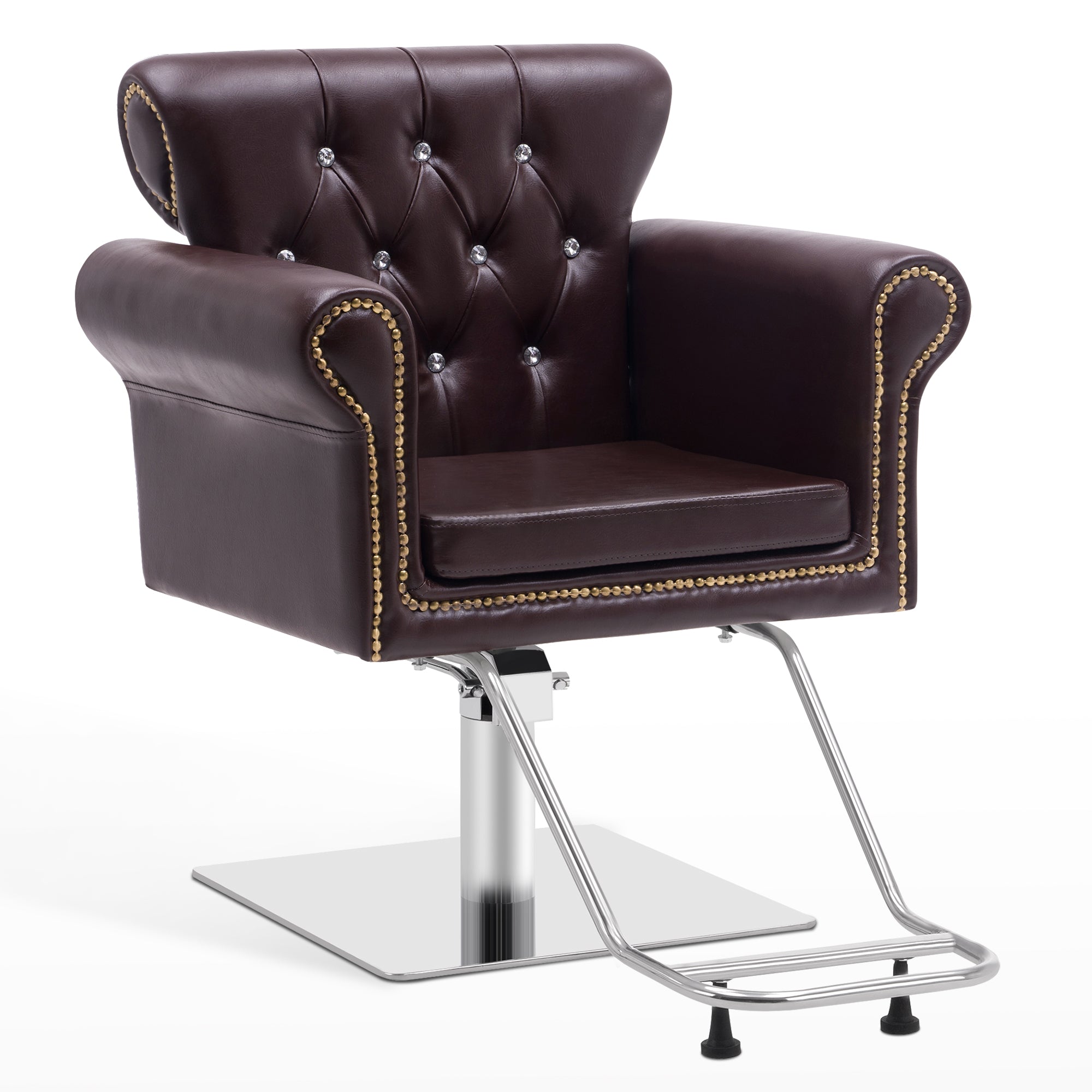 BarberPub Hydraulic Salon Chair, Vintage Hair Styling Spa Salon Equipment 8899 - BarberPub