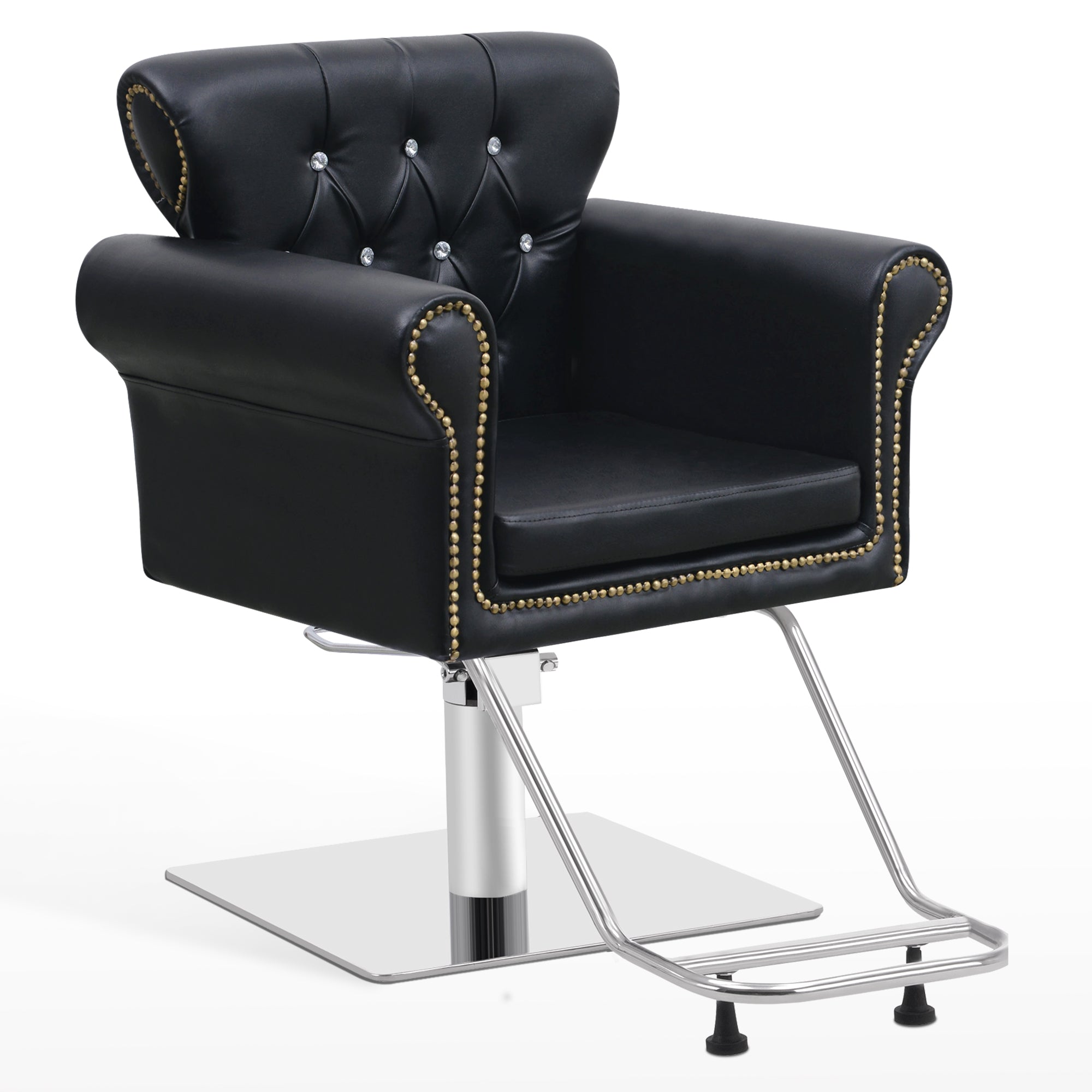 BarberPub Hydraulic Salon Chair, Vintage Hair Styling Spa Salon Equipment 8899 - BarberPub