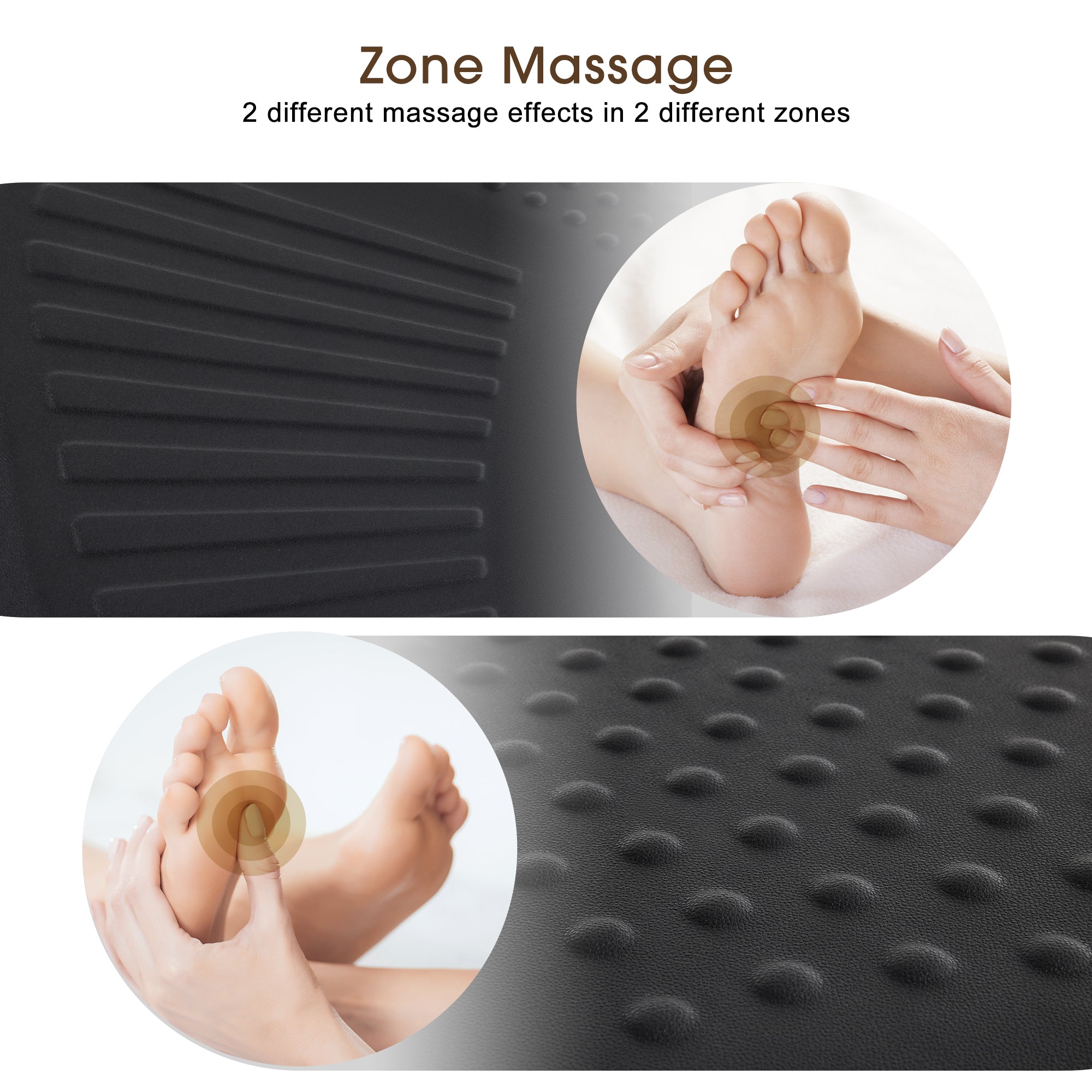 Barber Chair 8334 & Anti-Fatigue Mat 0085 Set - Hydraulic Reclining Barber Chair with Ergonomic Comfort Mat, Ideal for Barbers & Stylist