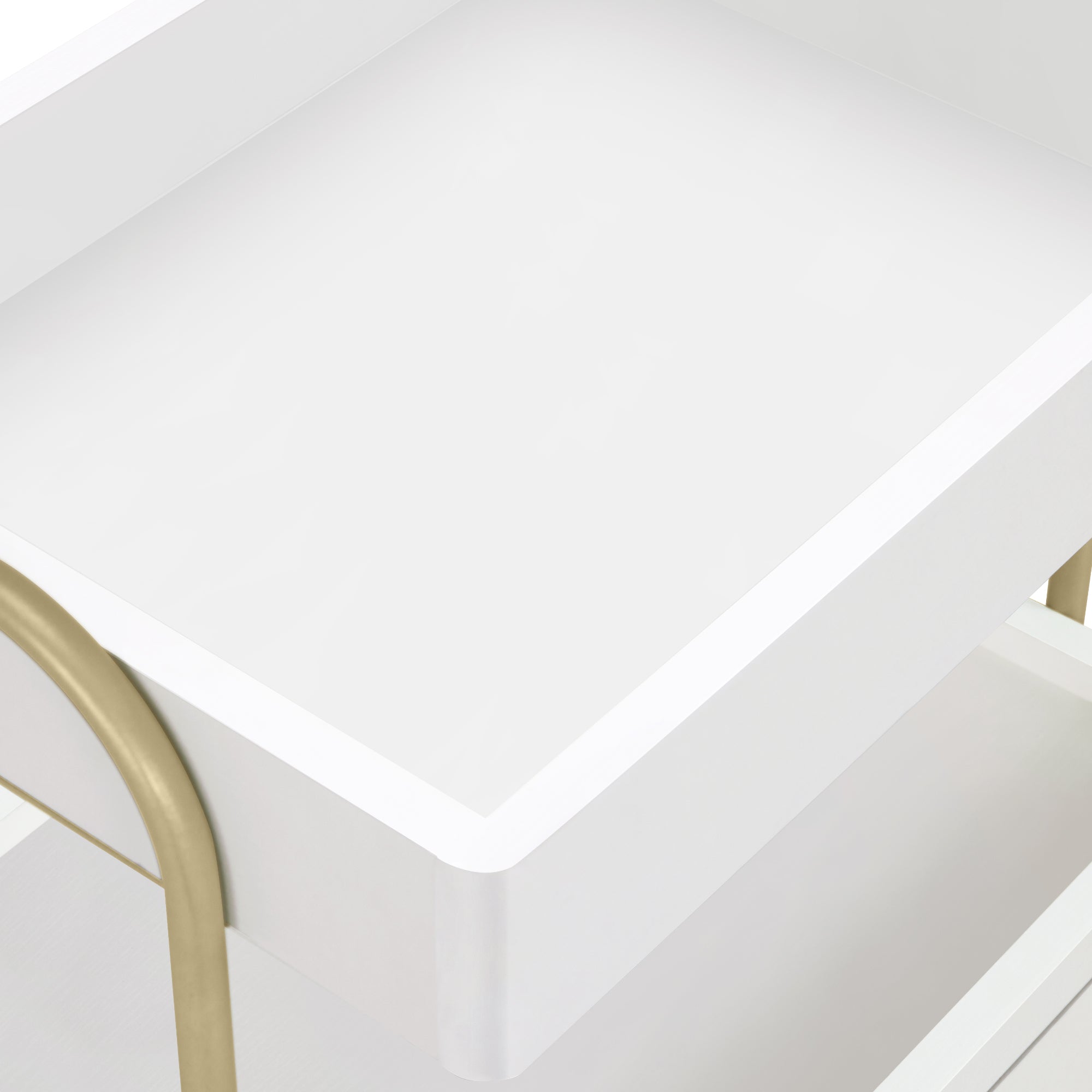 Salon Beauty Cart with Wheels & Drawer, SPA Storage Stylist Trolley with Shelves 2086