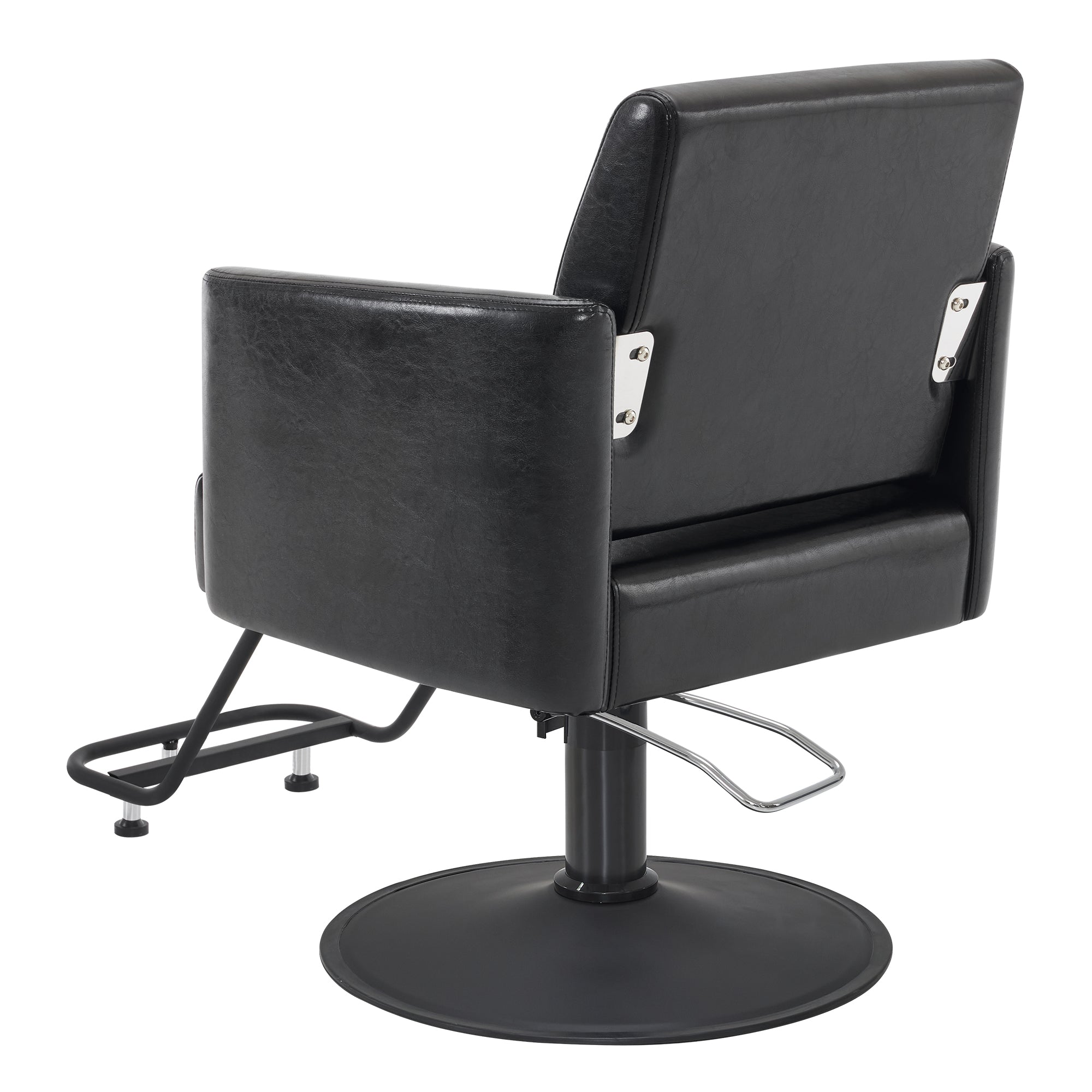 BarberPub Black Salon Chair, Barber Hydraulic Styling Chair for Hair Stylist 9412