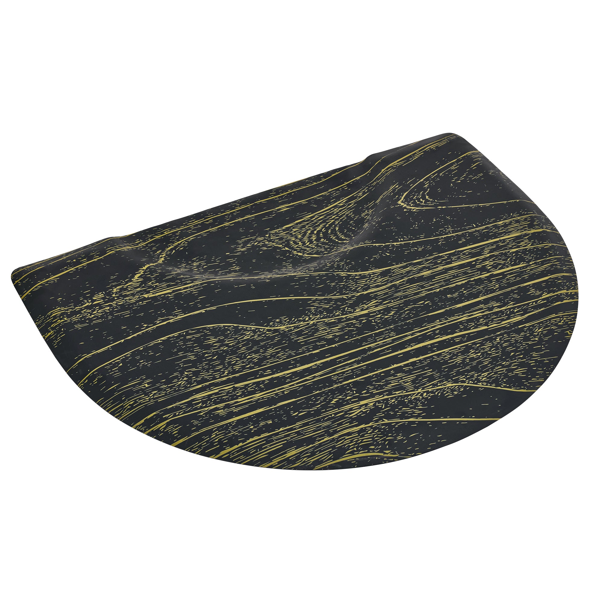 3'x4' Barber Mat Anti-Fatigue Floor Mat Circle 1"Thick 0025