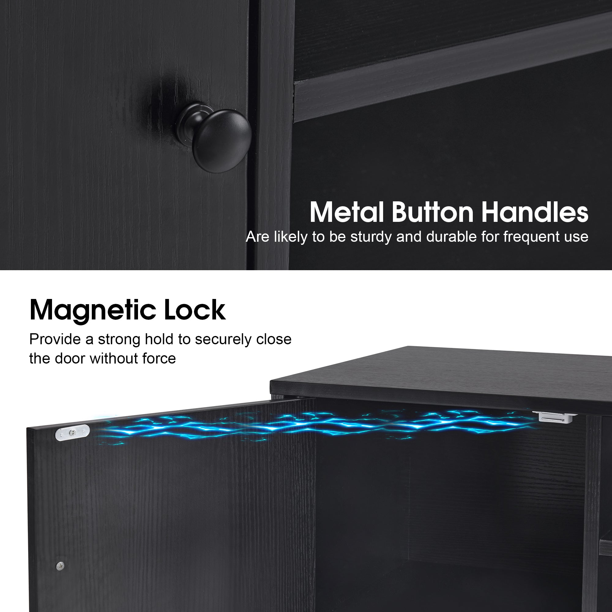 Wall Mount Barber Station for Hair Stylist Salon Stations with 3 Hair Dryer Holders 2501